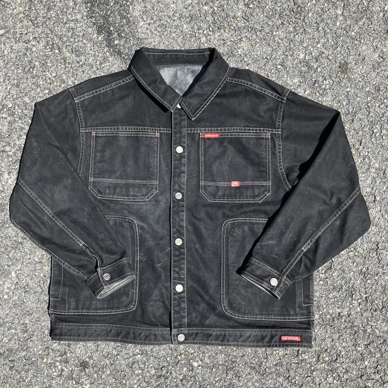 Vintage ecko unltd reversible denim jacket