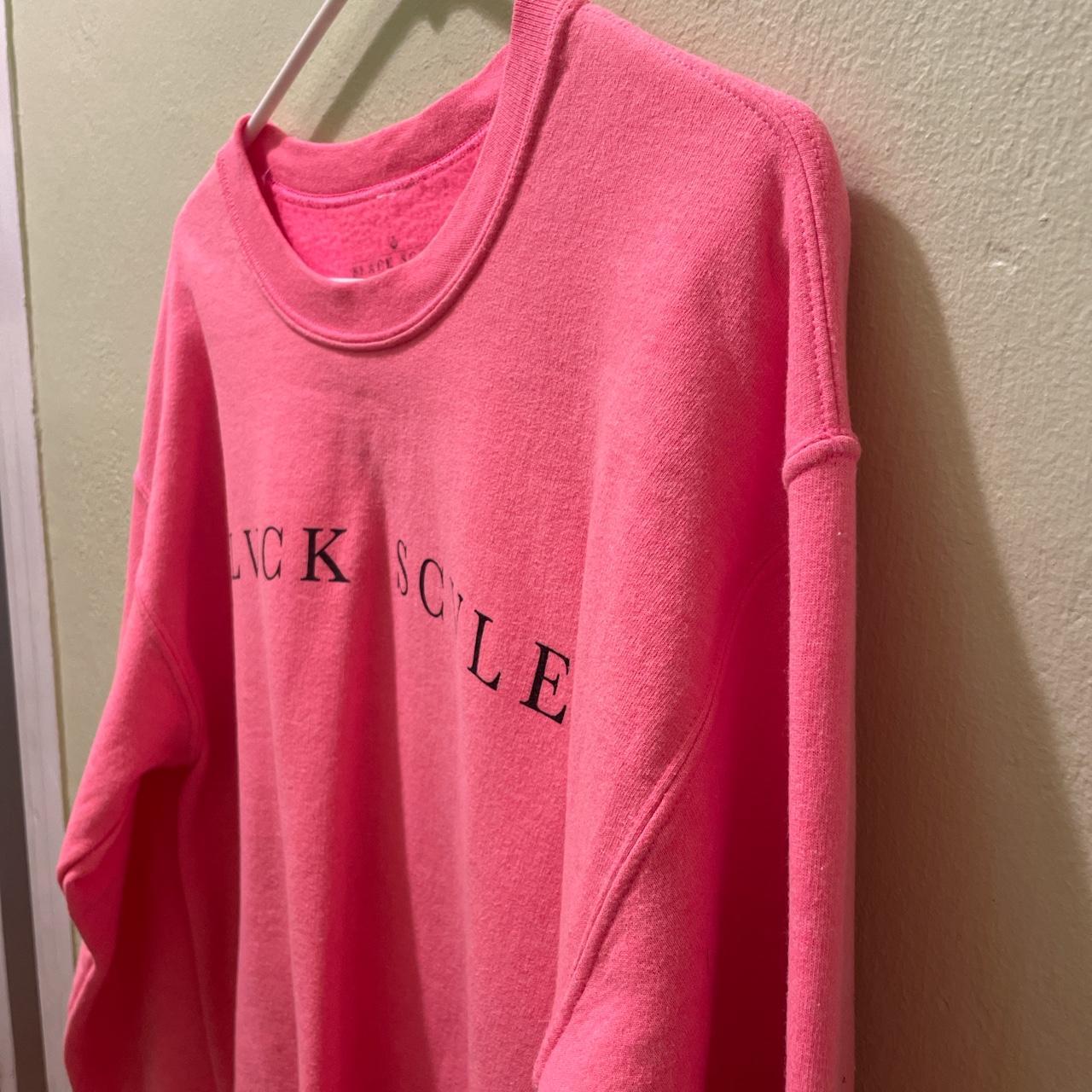 Black Scale Men's Pink and Black Sweatshirt (7)