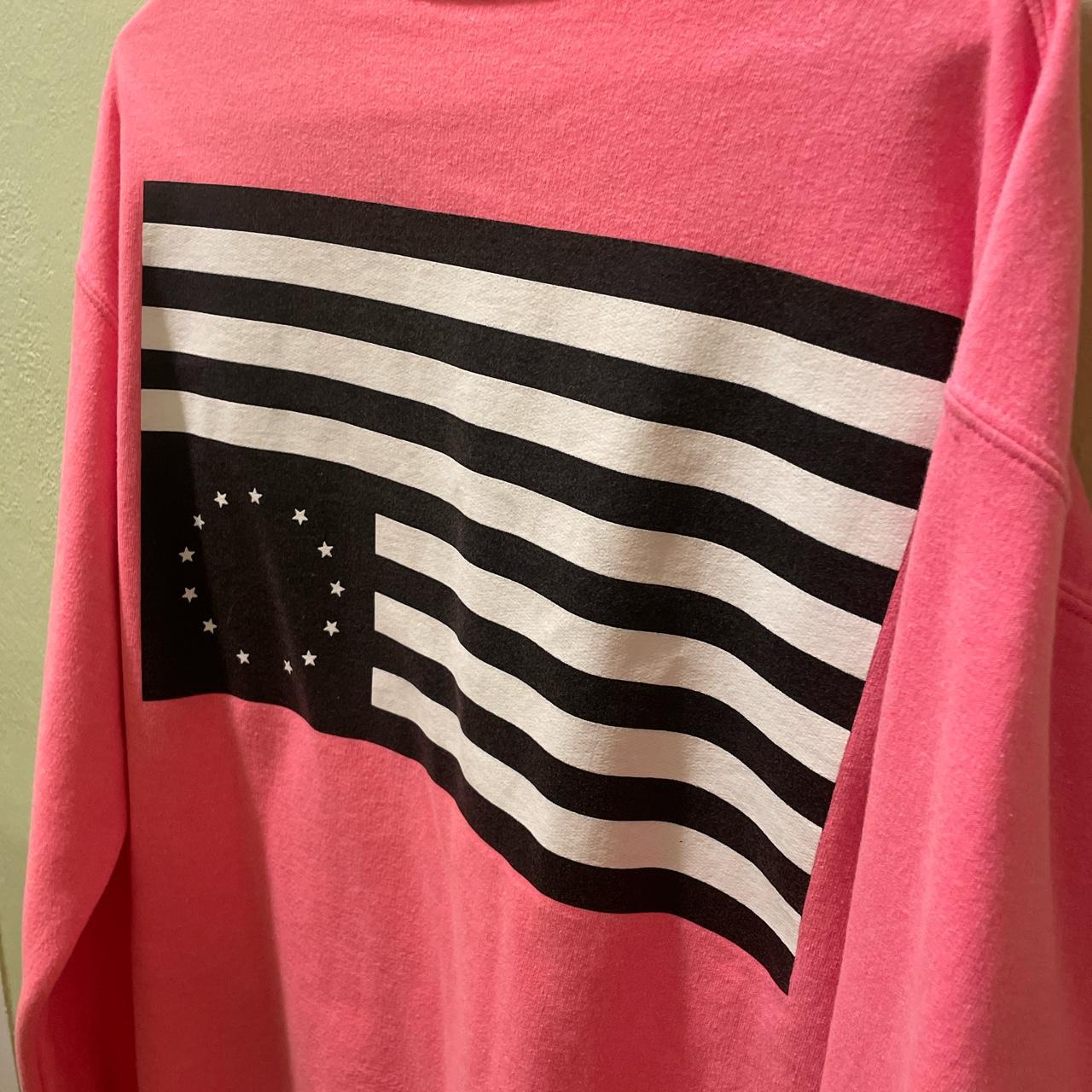 Black Scale Men's Pink and Black Sweatshirt (8)