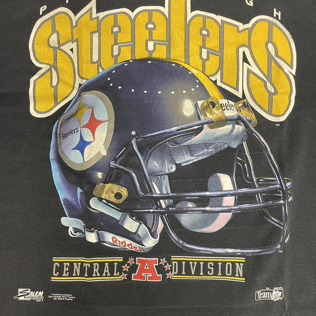 Vintage Steelers Tee Beautiful Colors Very - Depop