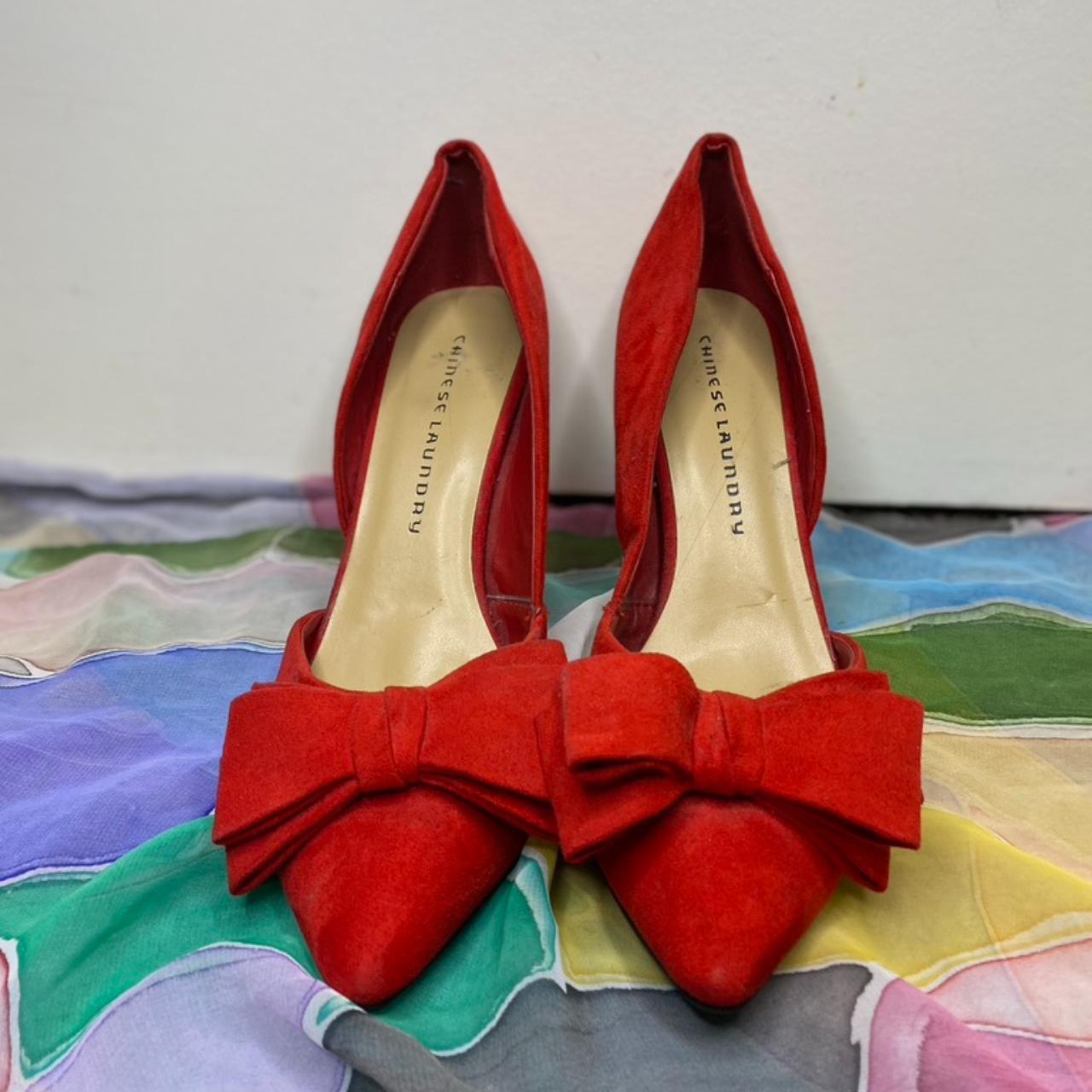 Chinese laundry hot sale red heels