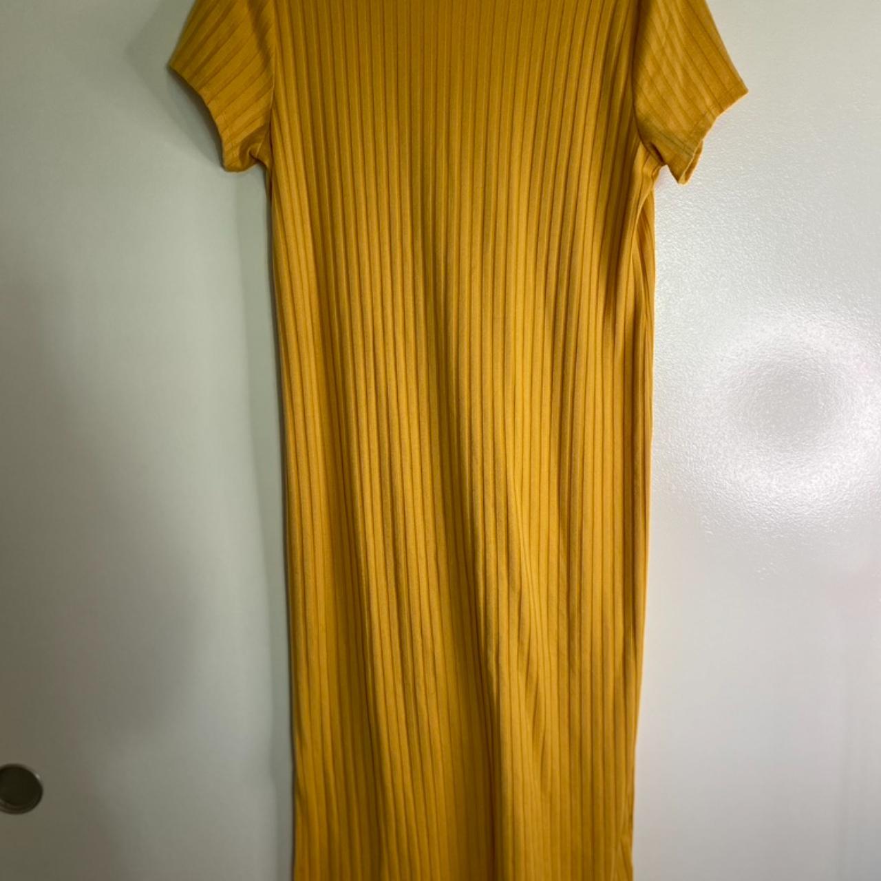 Loft yellow outlet dress