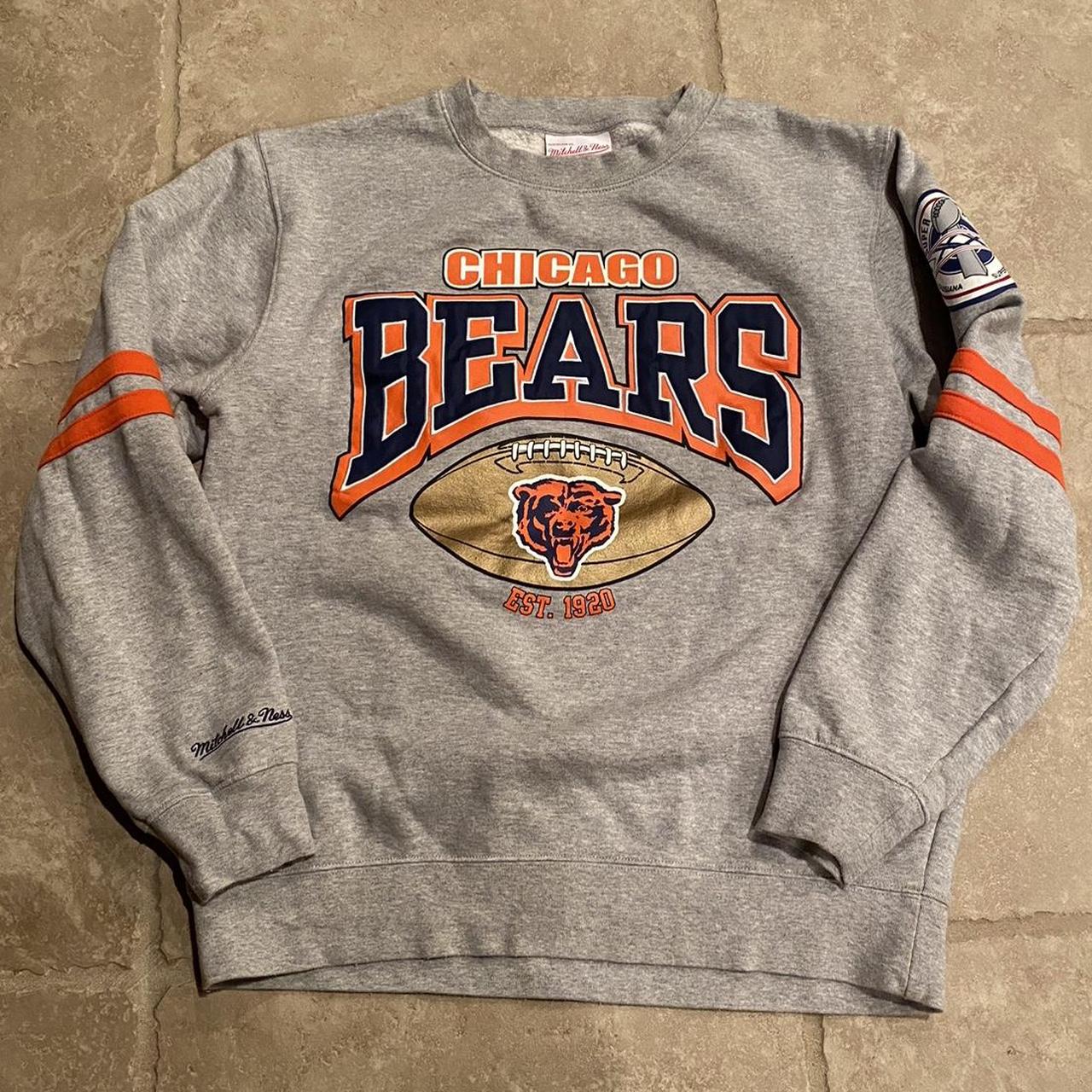 mitchell and ness chicago bears sweatshirt