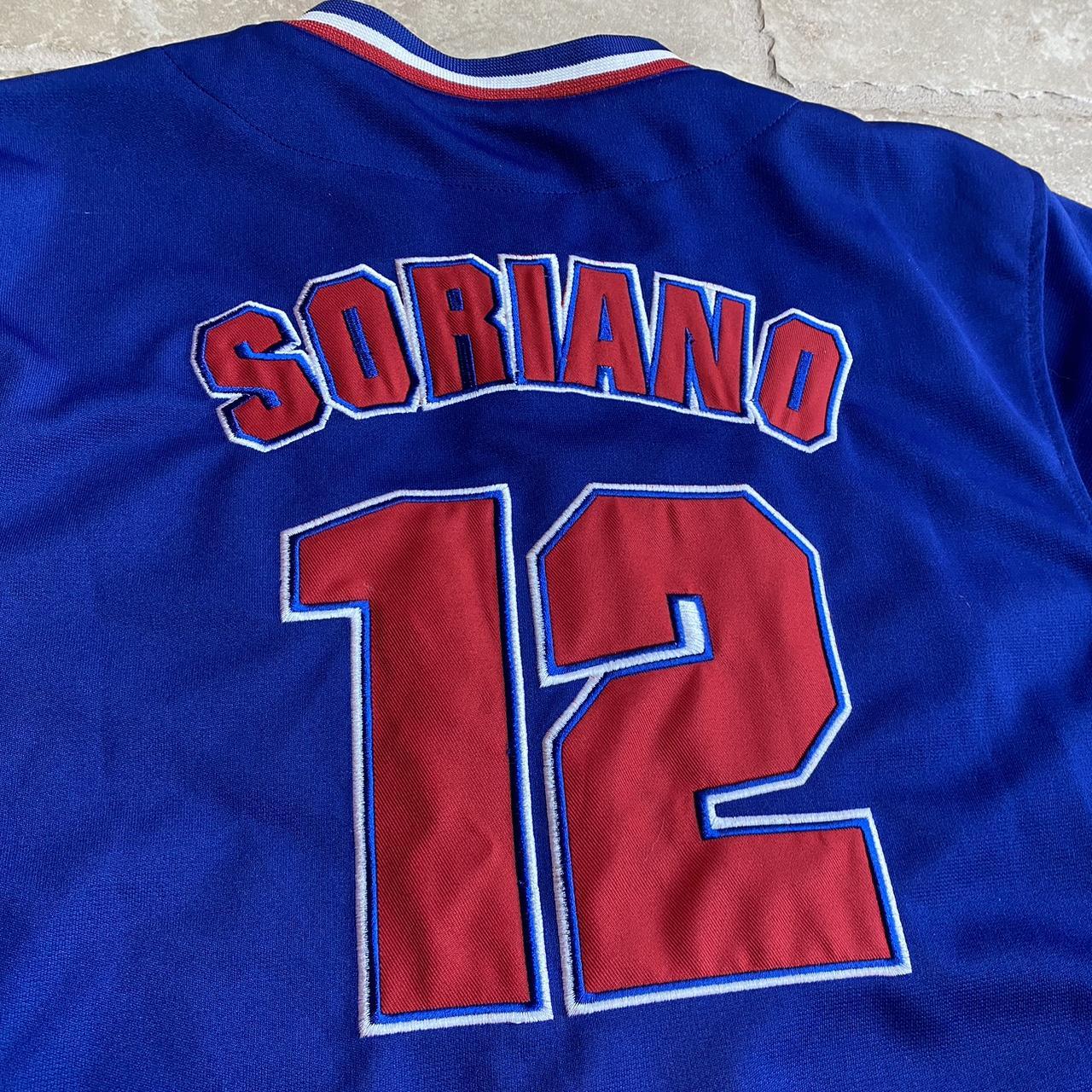 CHICAGO CUBS # 12 ALFONSO SORIANO T SHIRT XL