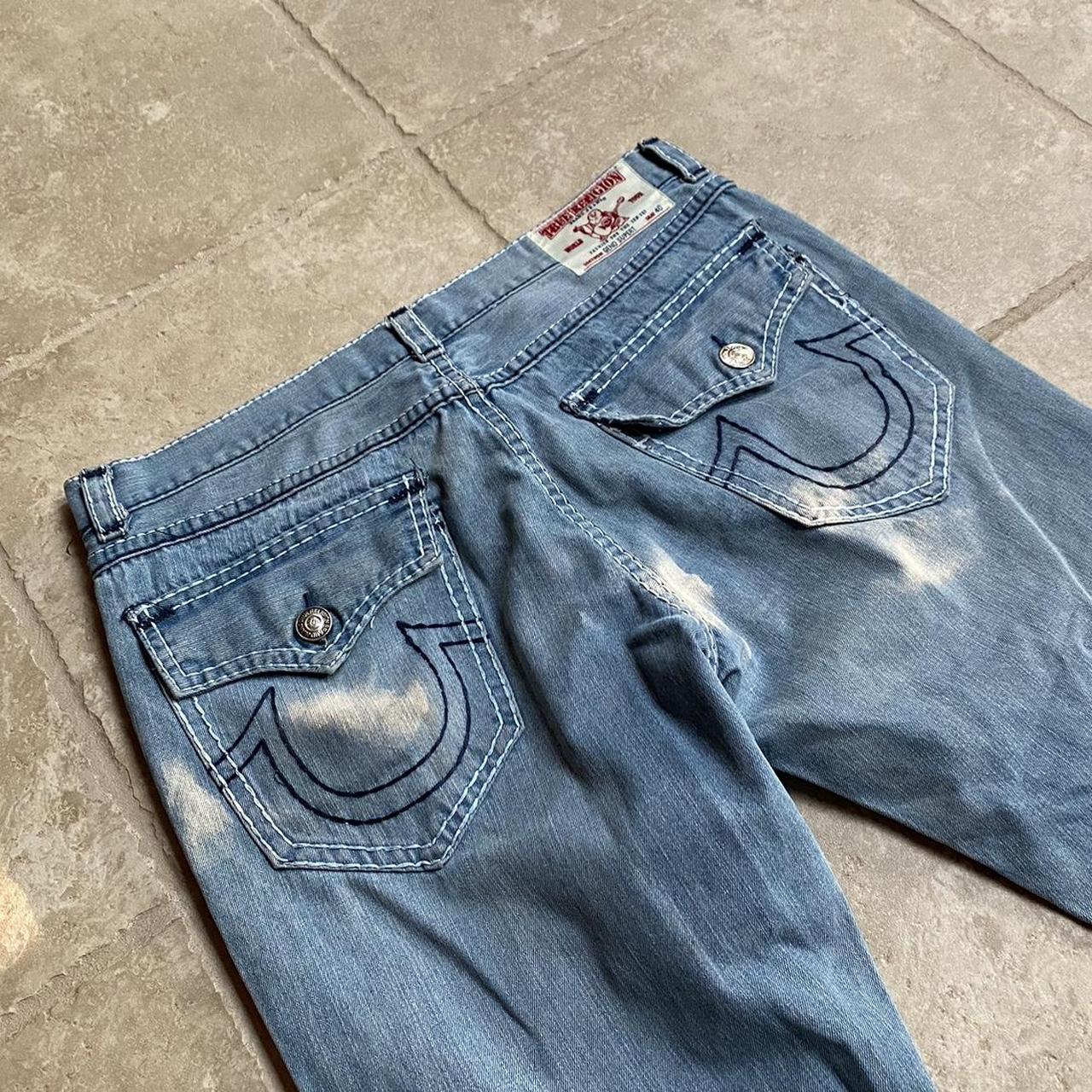 Men’s Geno Supert True Religion Jeans - size 40... - Depop