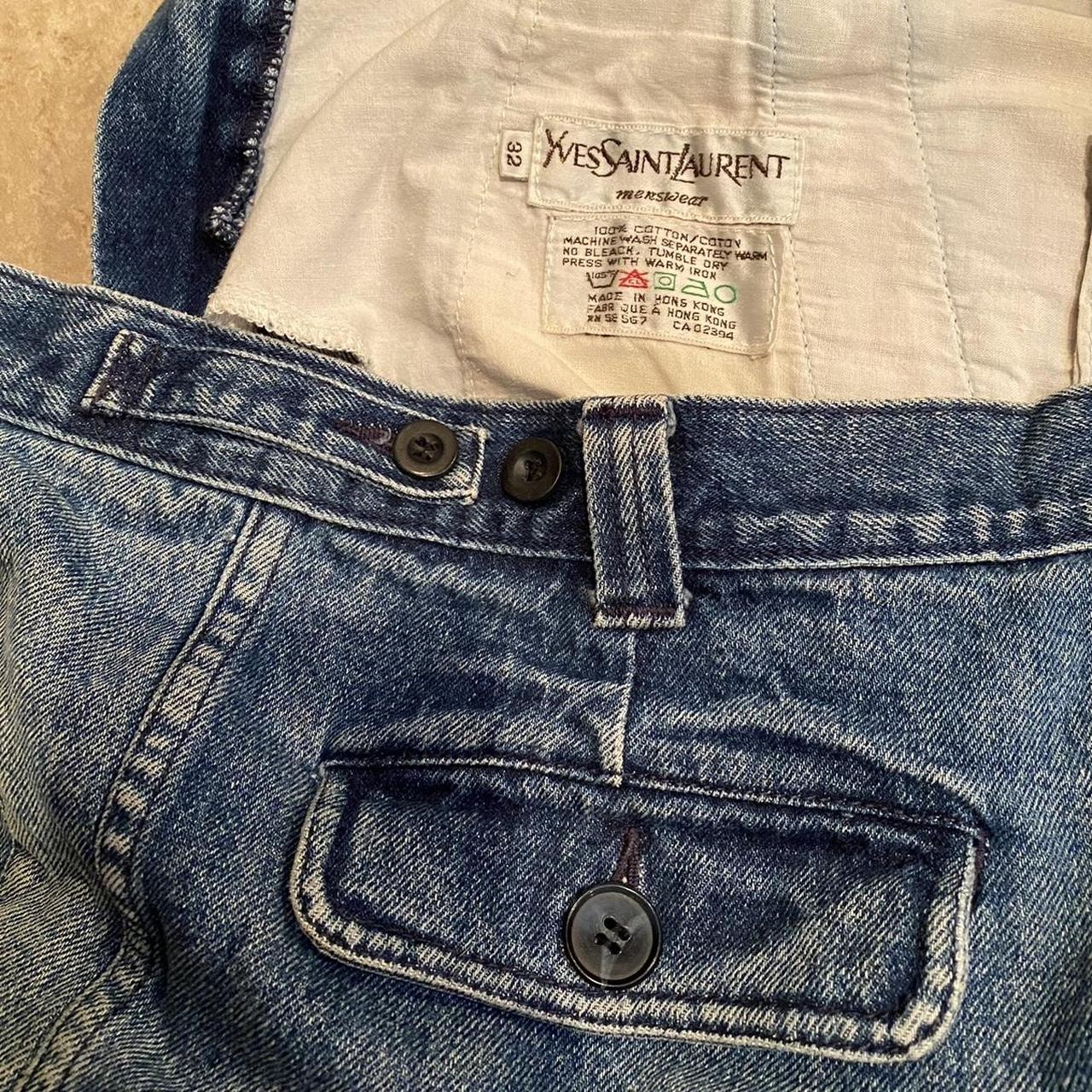 Rare Vintage Yves Saint Laurent Jeans - size 32... - Depop