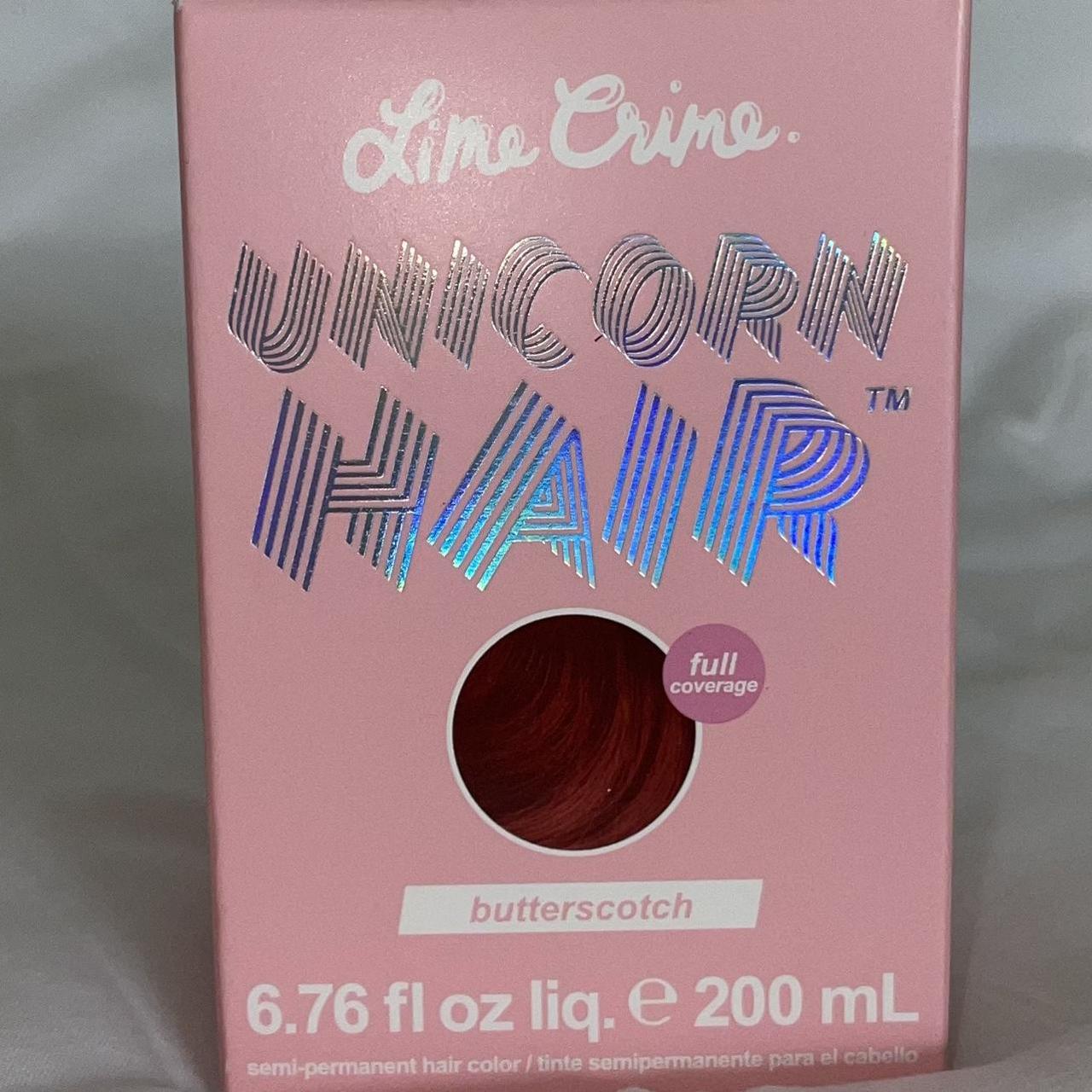 Lime Crime Burgundy and Red Hair-products