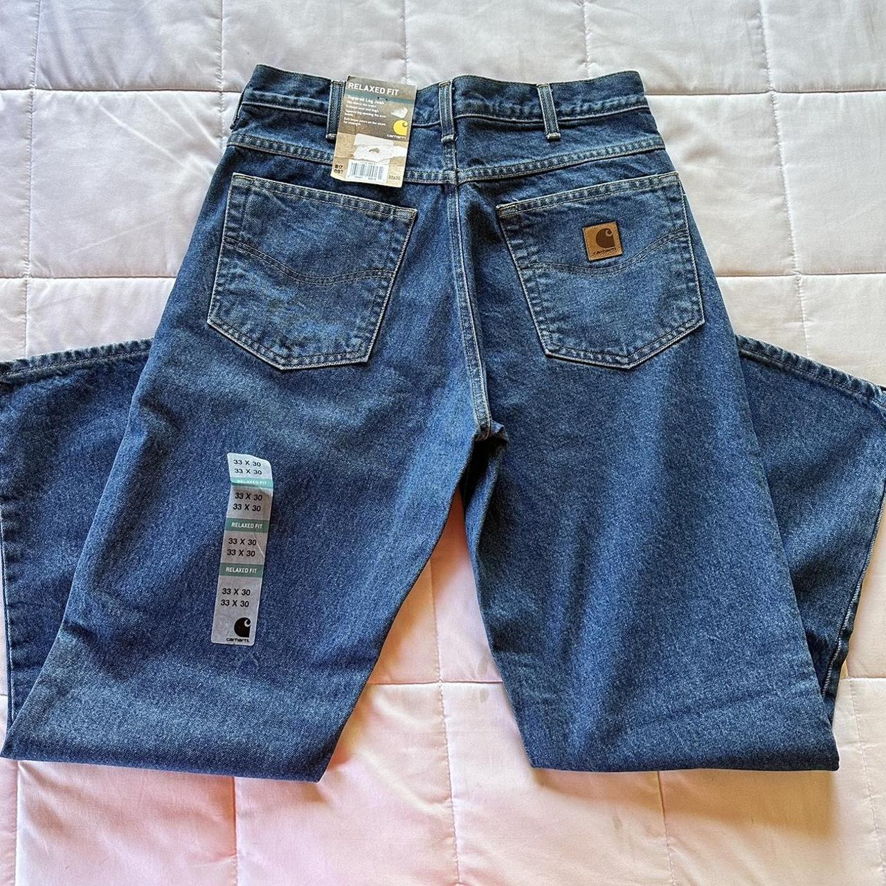 Carhartt Jeans 33x30 BRAND NEW with tags I have 2... - Depop