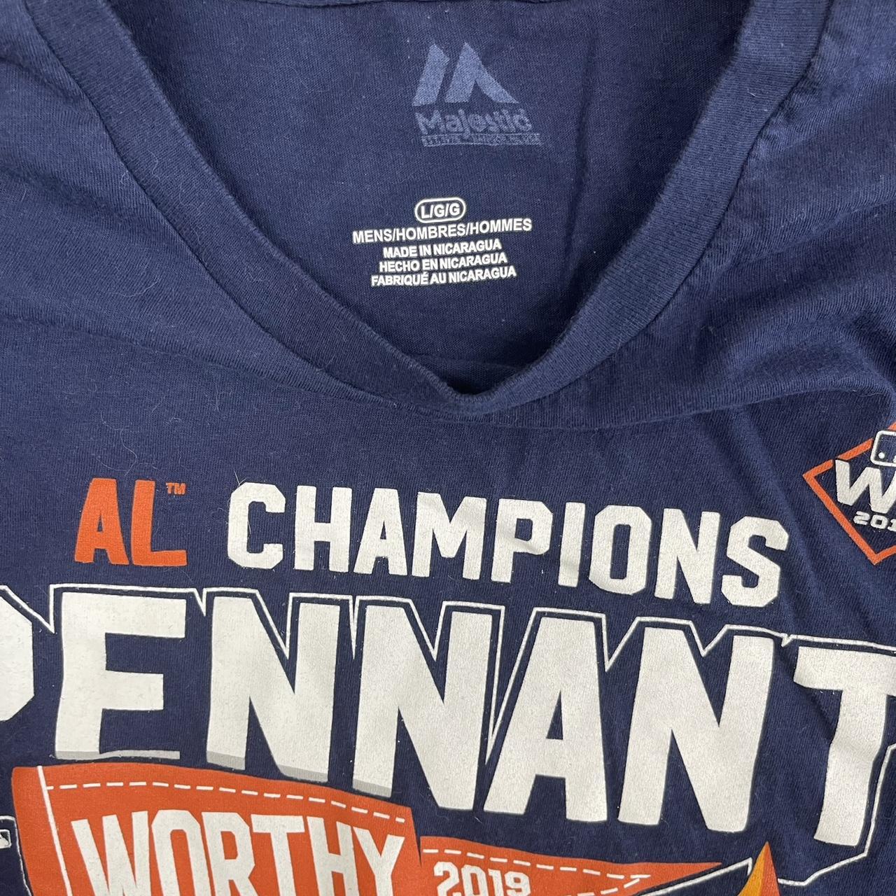 Houston Astros ALCS Champions T-Shirt. Size Large. - Depop