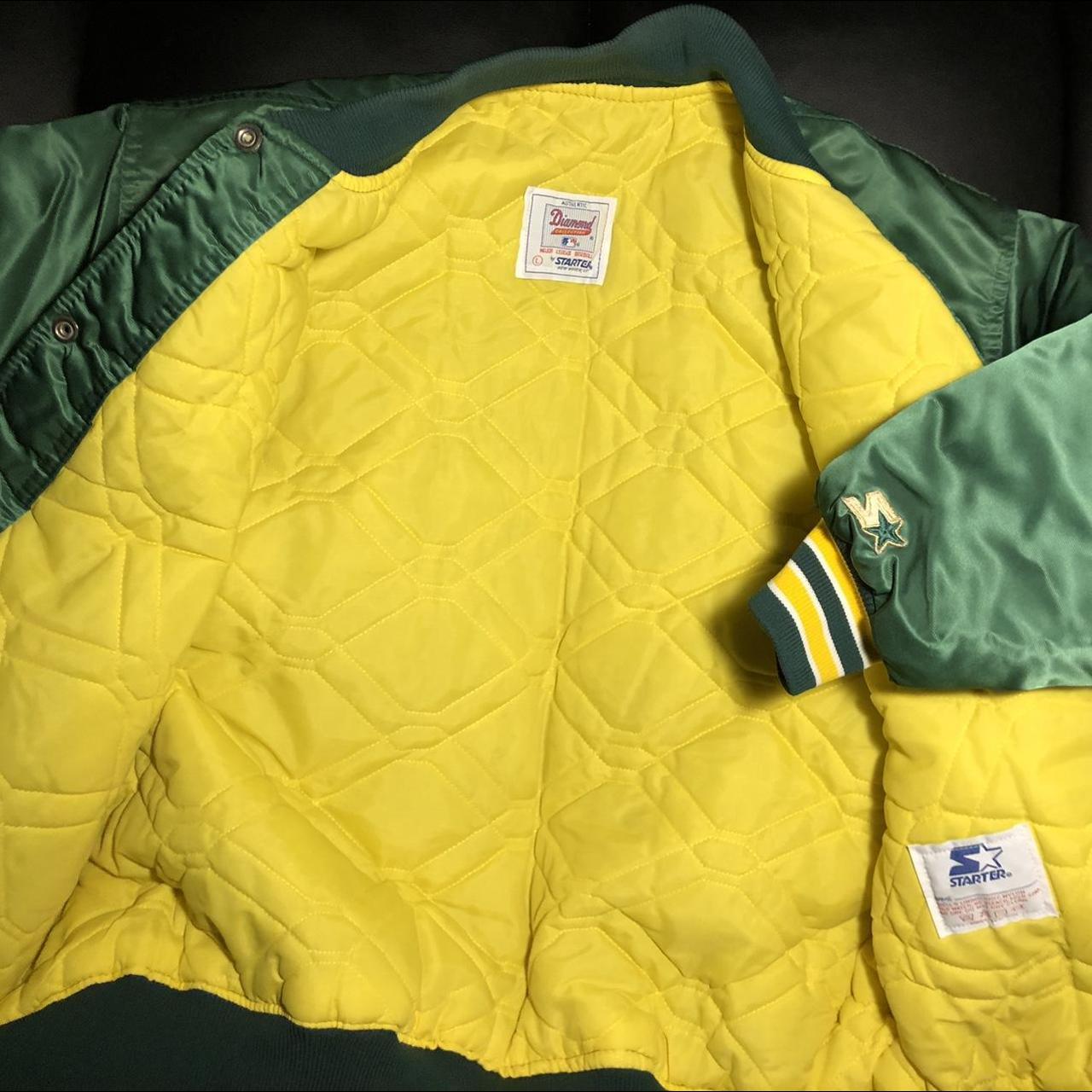 Vintage Oakland A’s Starter Jacket size L Made in... - Depop