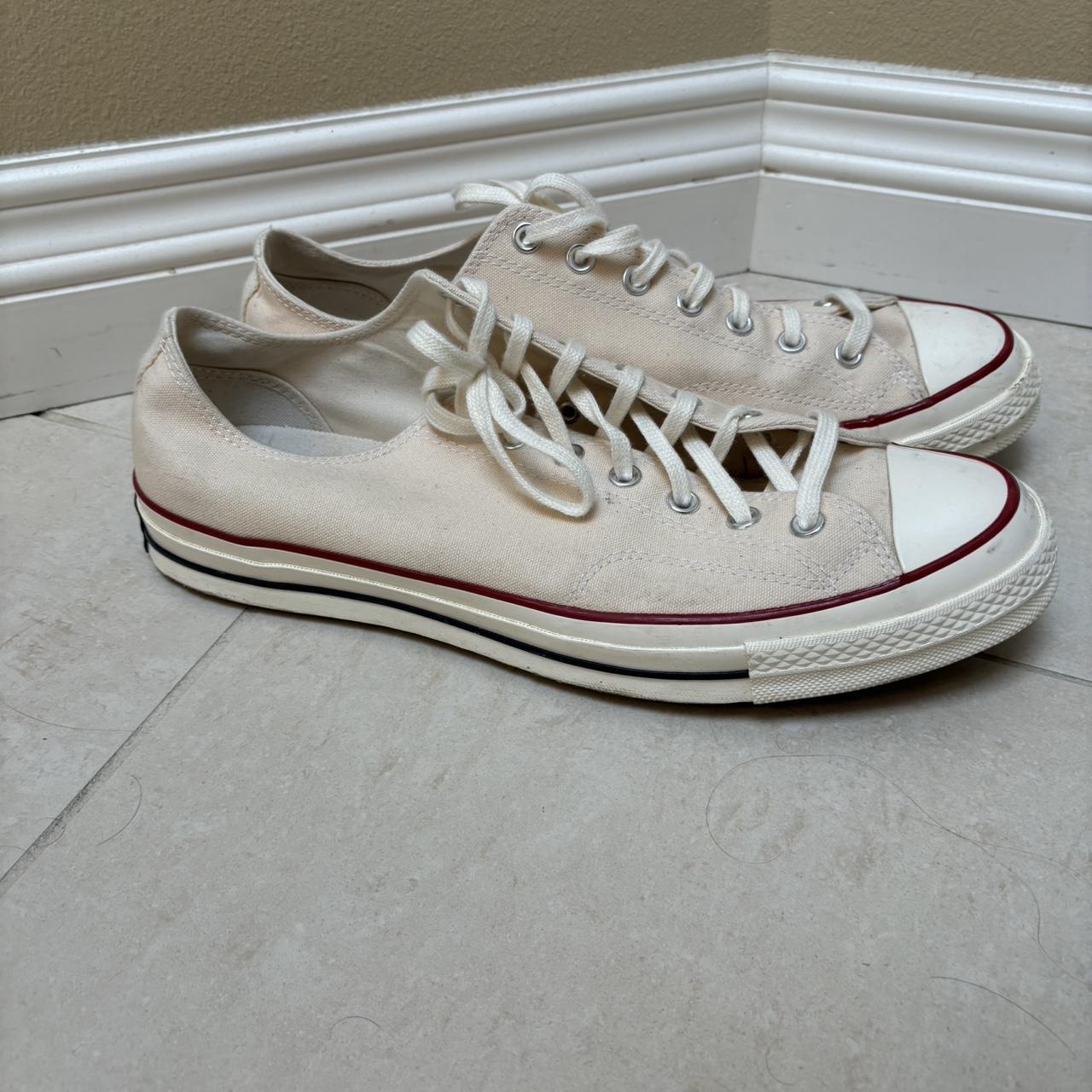 Mens shops converse white low s