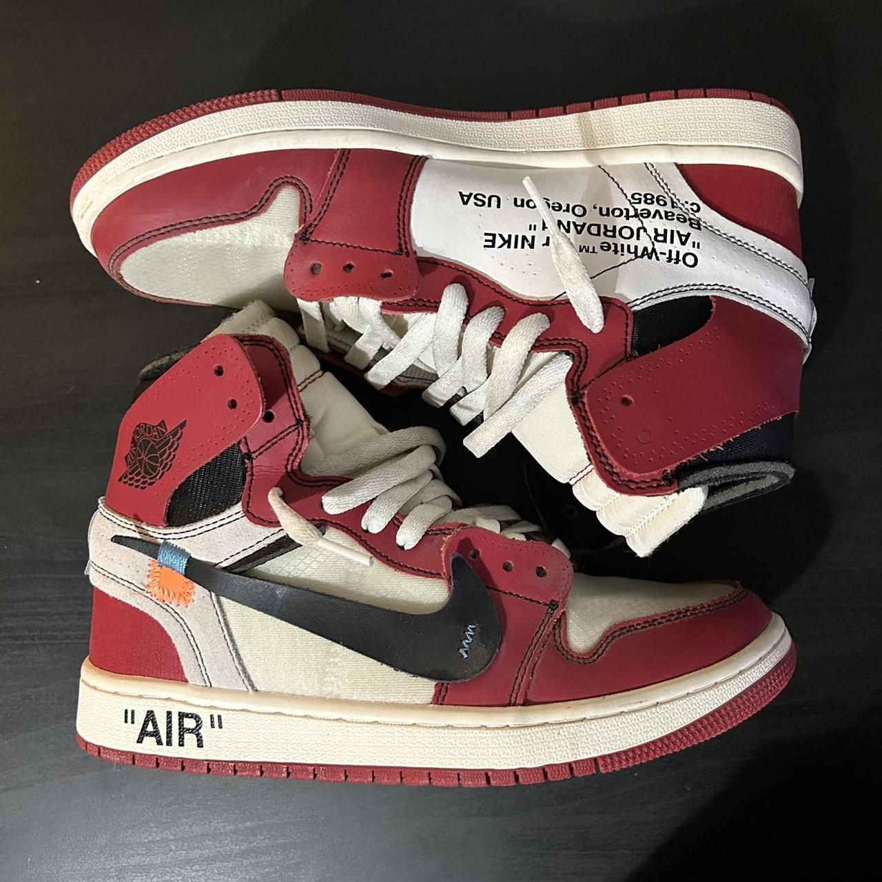 Jordan 1 Off White Chicago (size 7 mens) Condition... - Depop