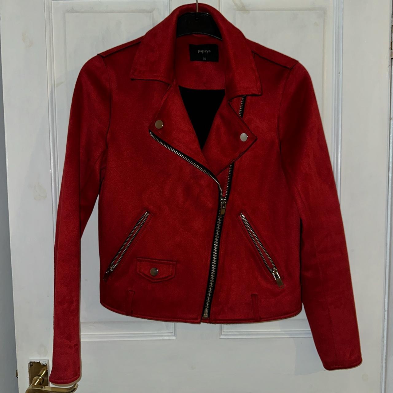 Matalan suedette hotsell biker jacket