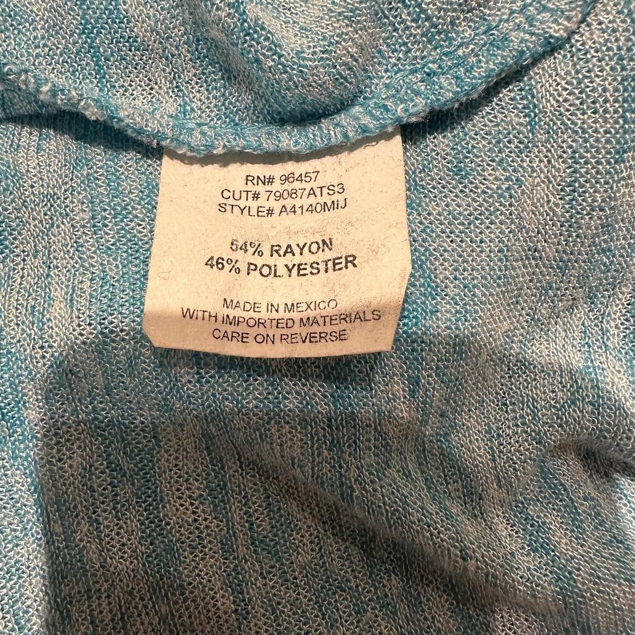 Source Unknown Women's Tank top - Blue - L – This… - image 6