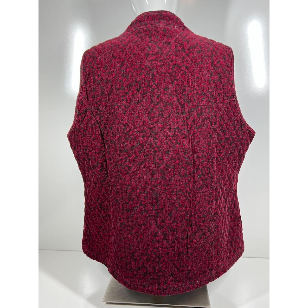 Basic Editions Women's Vest - Red - XL – Basic Ed… - image 2
