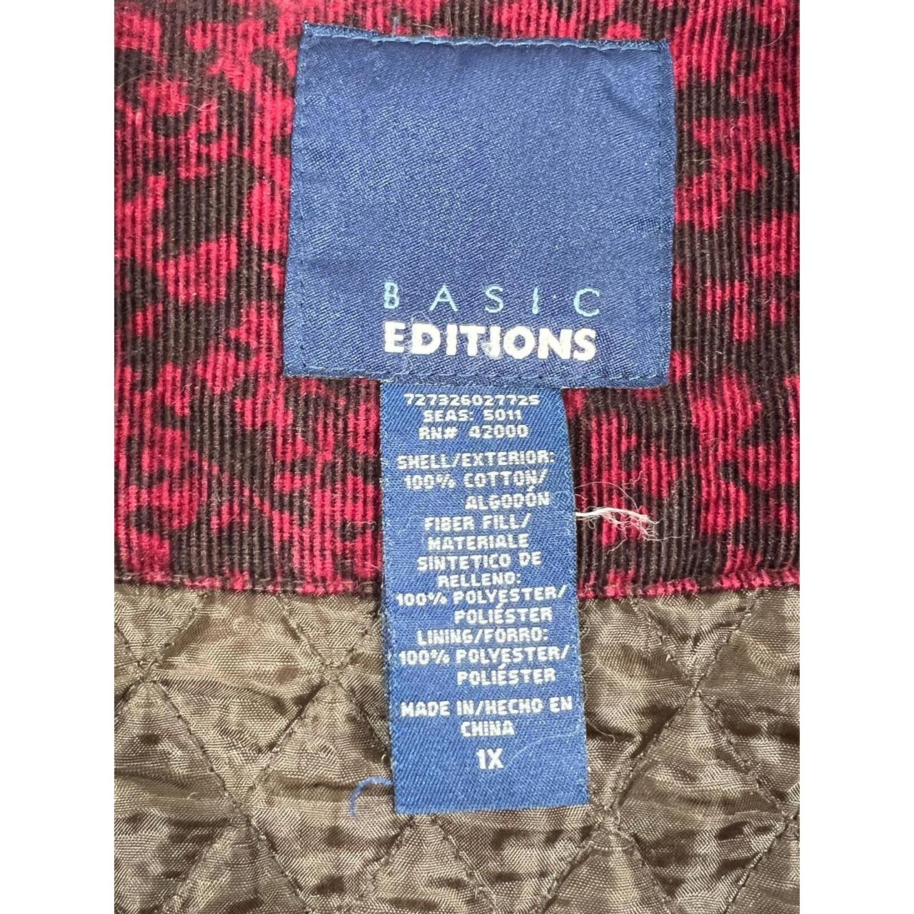 Basic Editions Women's Vest - Red - XL – Basic Ed… - image 7