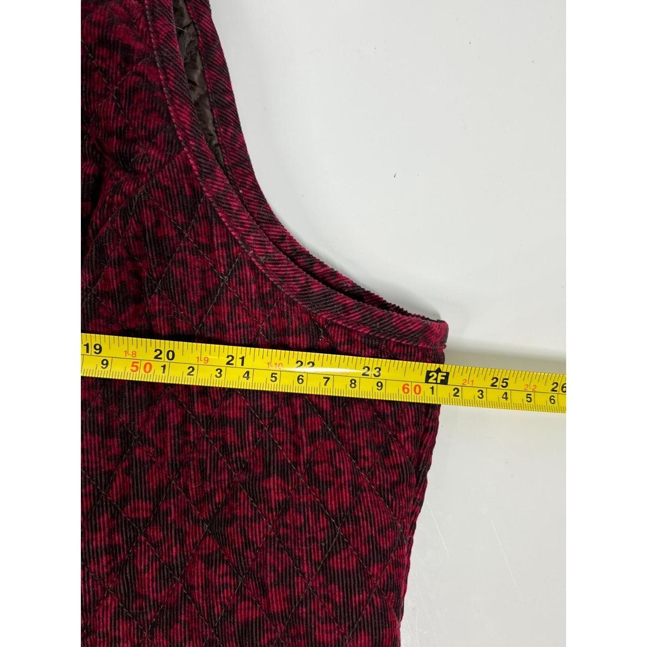 Basic Editions Women's Vest - Red - XL – Basic Ed… - image 5