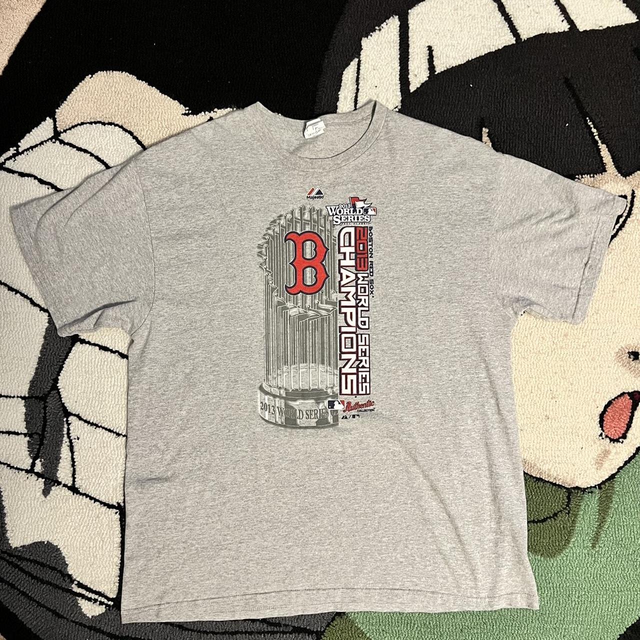 Majestic MLB Boston Red Sox 2013 World Series Long - Depop