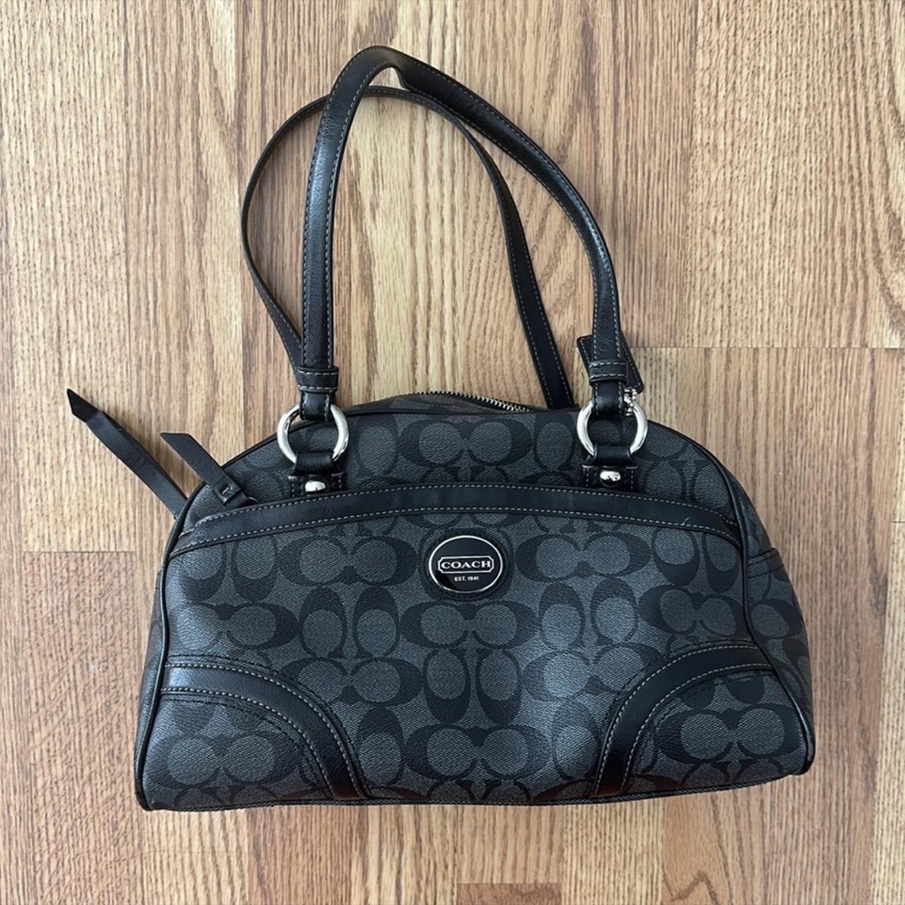 Coach, Bags, Coach Small Black Sierra Satchel Like New