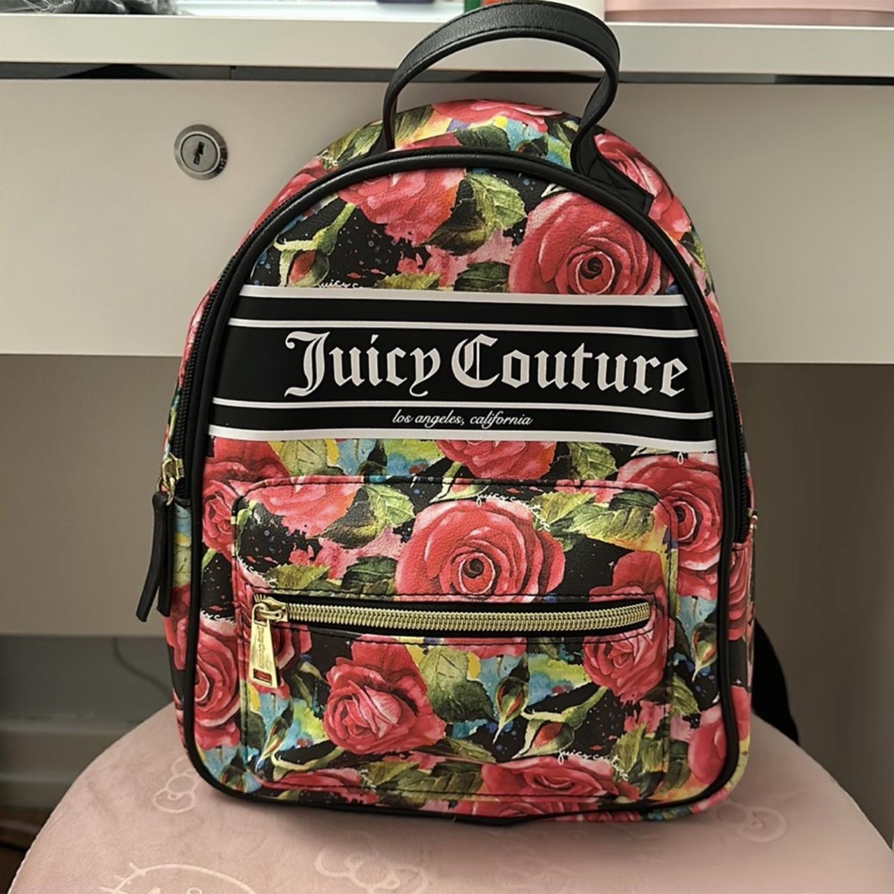 Juicy couture floral backpack best sale