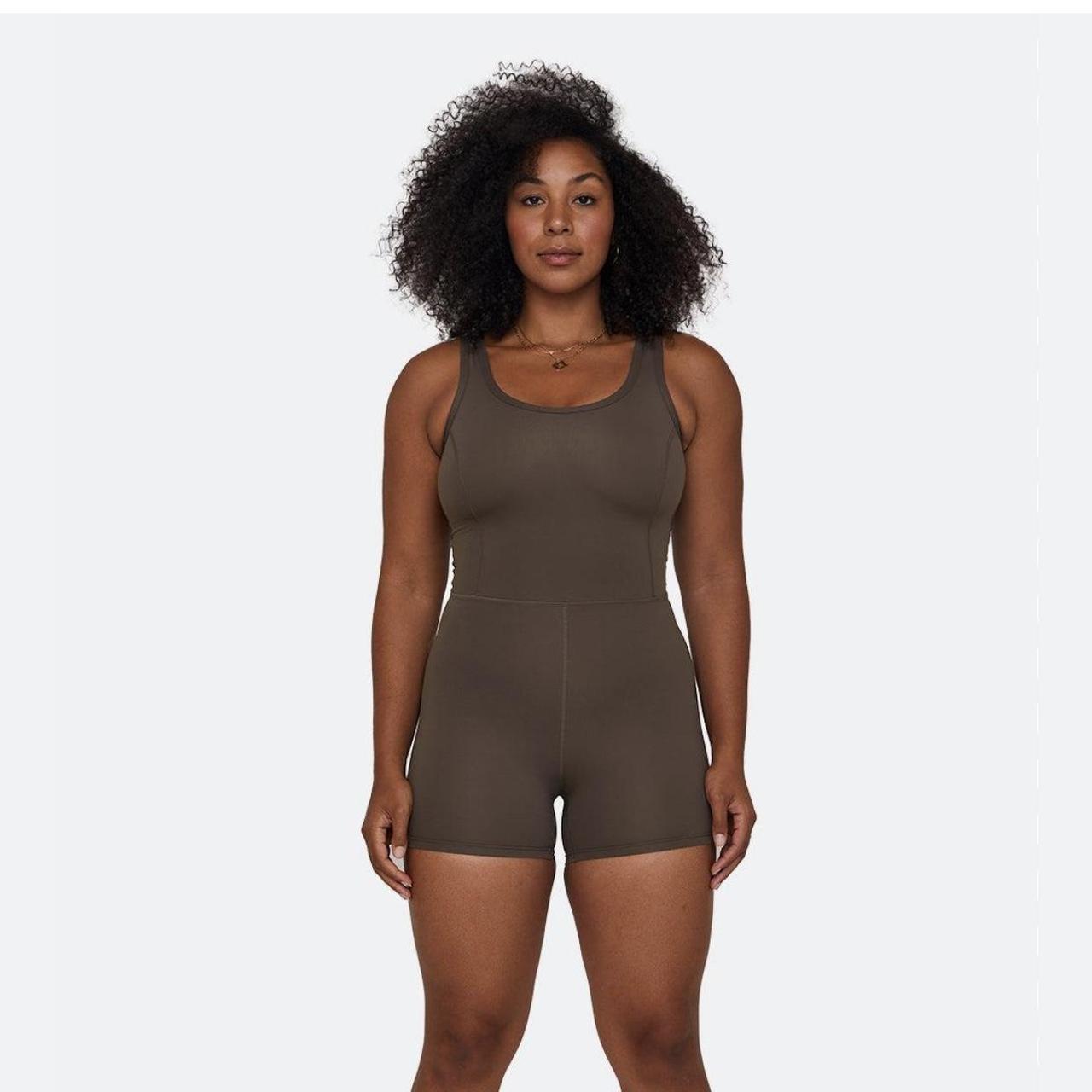 Alo Yoga Women's Brown Jumpsuit Depop