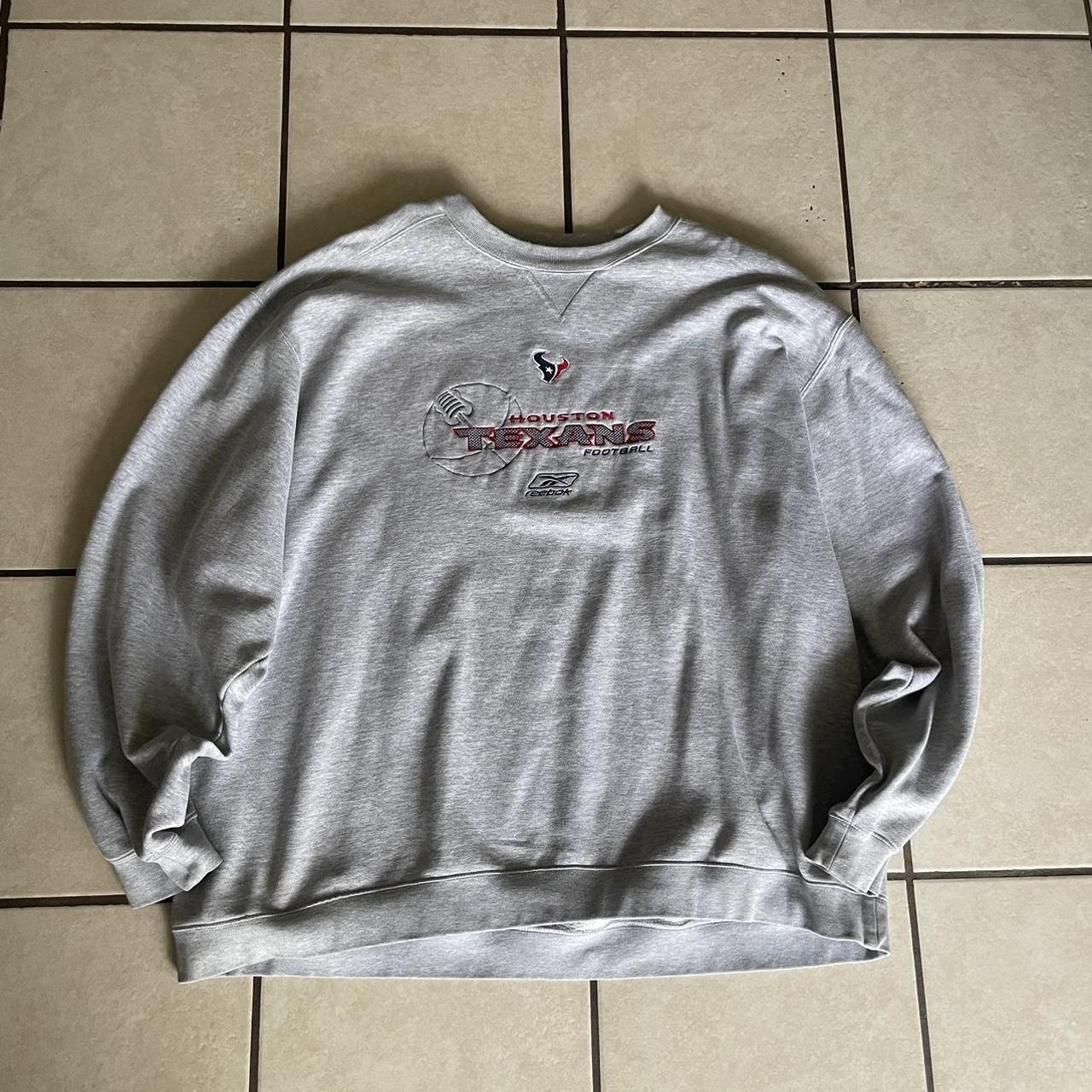 Houston Texans Sweatshirt Hoodie New Era NFL Combine - Depop