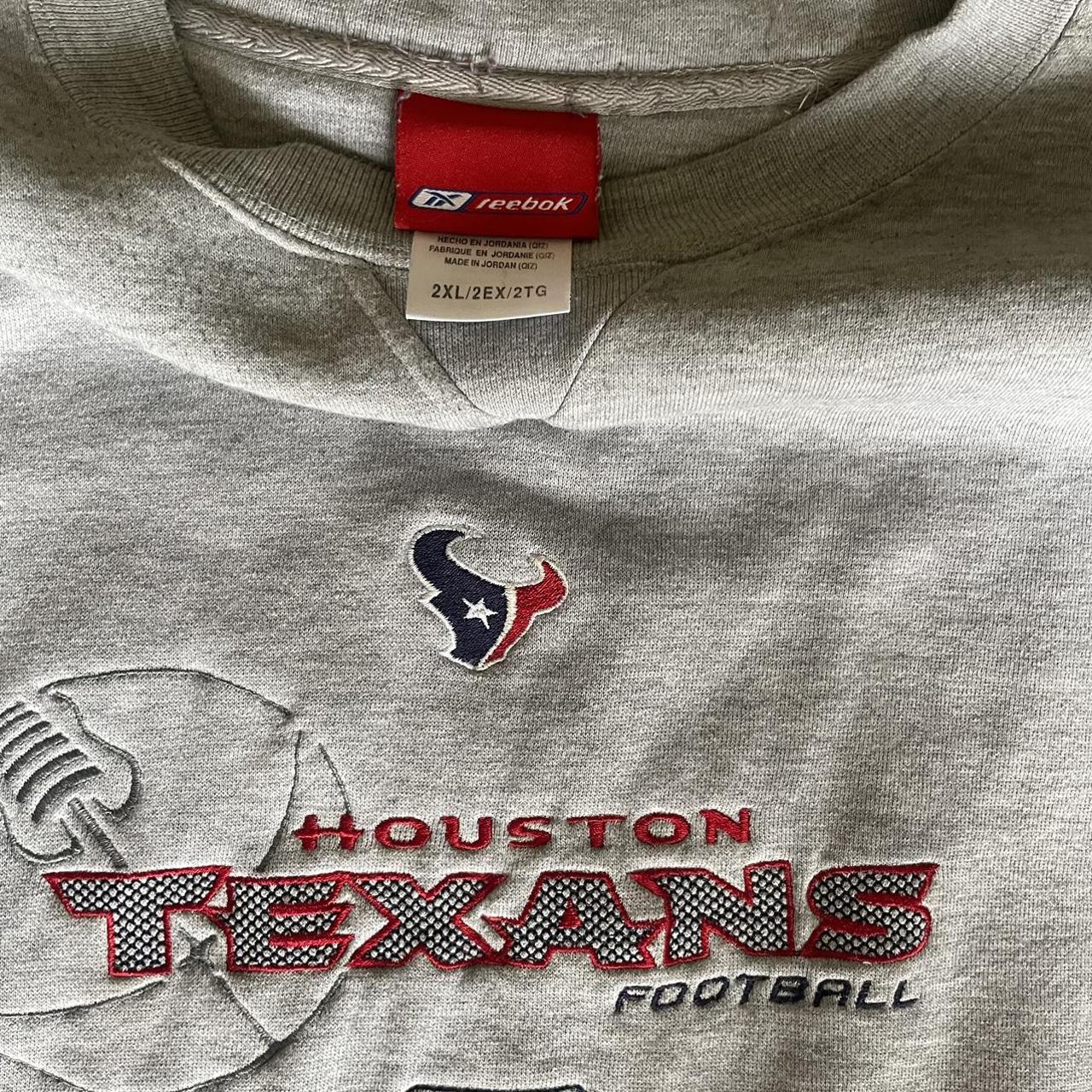 Houston Texans Sweatshirt Hoodie New Era NFL Combine - Depop