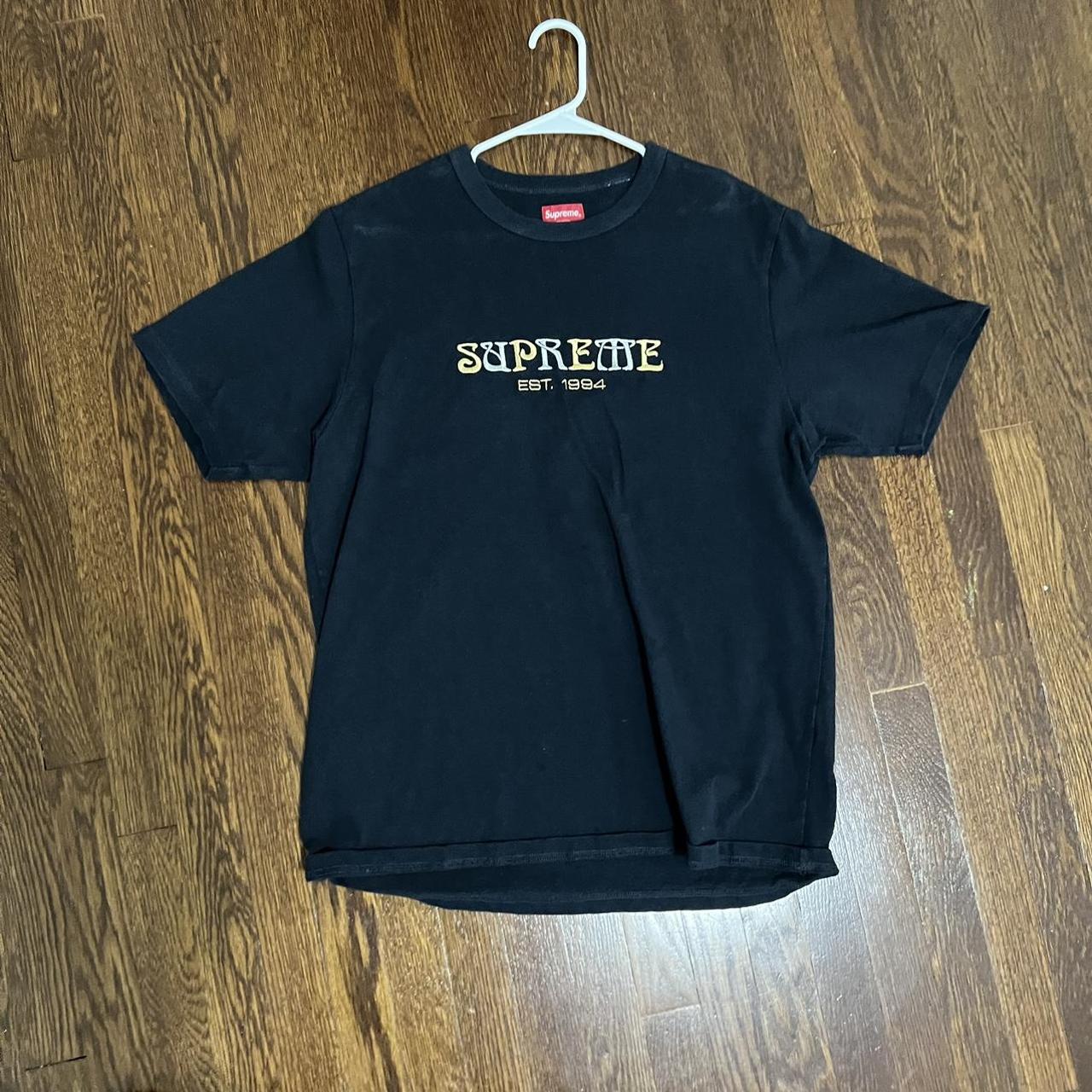 FW18 nouveau logo tee supreme streetwear Depop