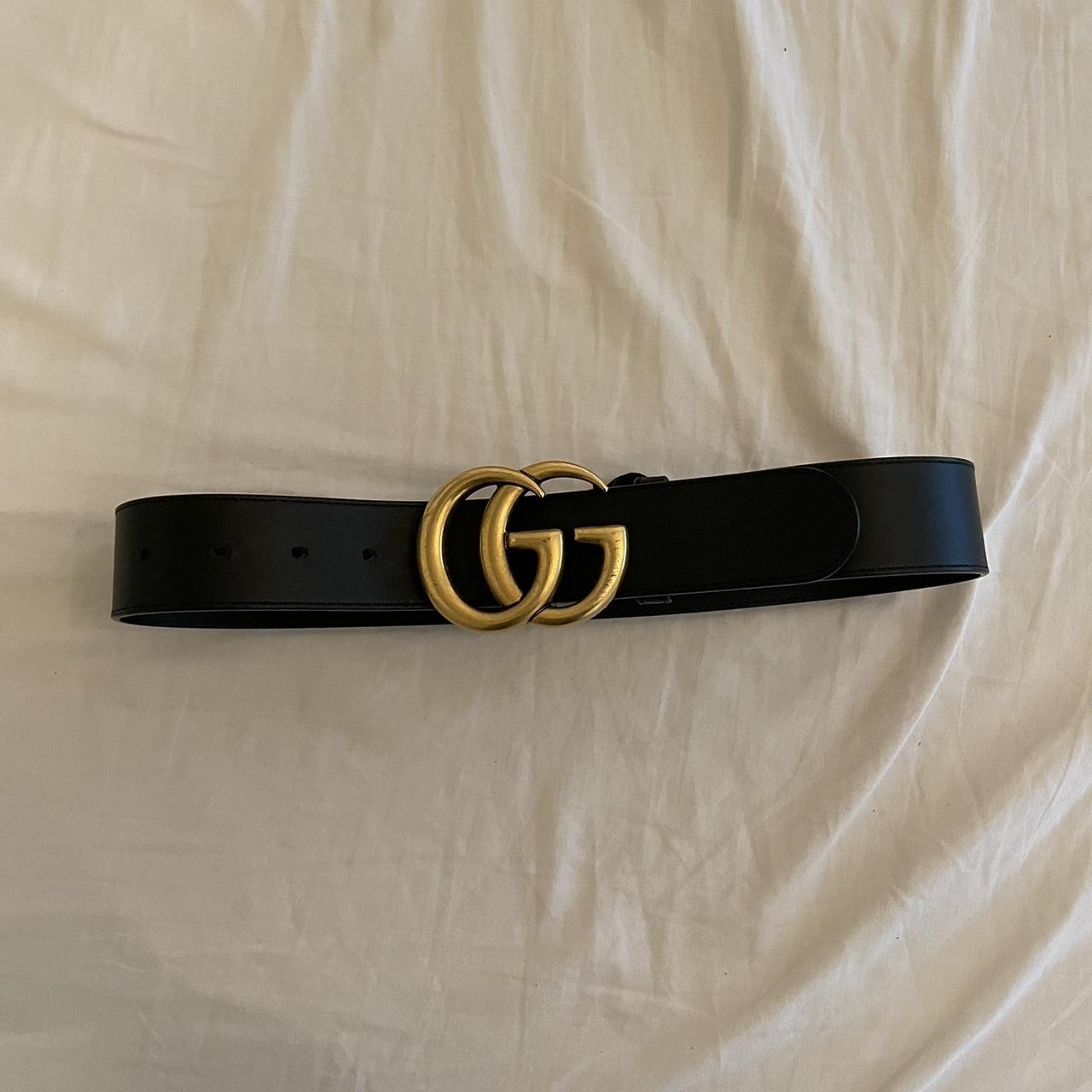 Depop Scratched Gucci Belt Gucci Belt With Minor Scratches On The