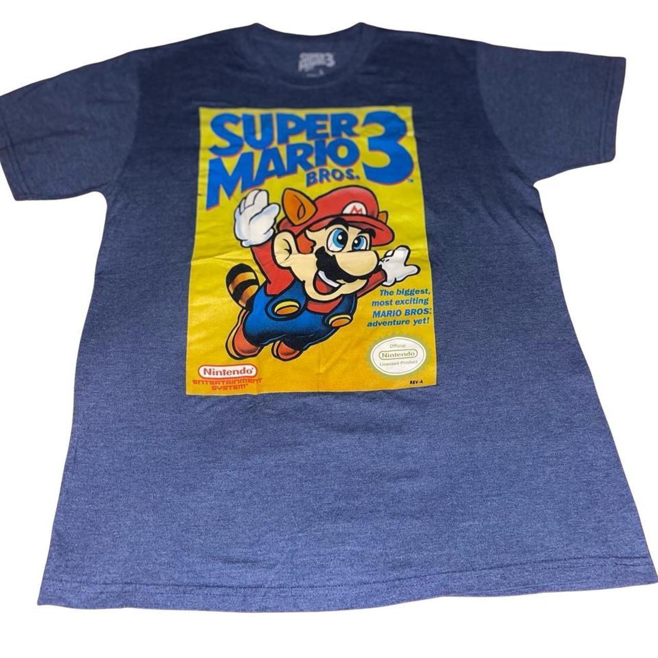 Nintendo Men's Navy T-shirt | Depop