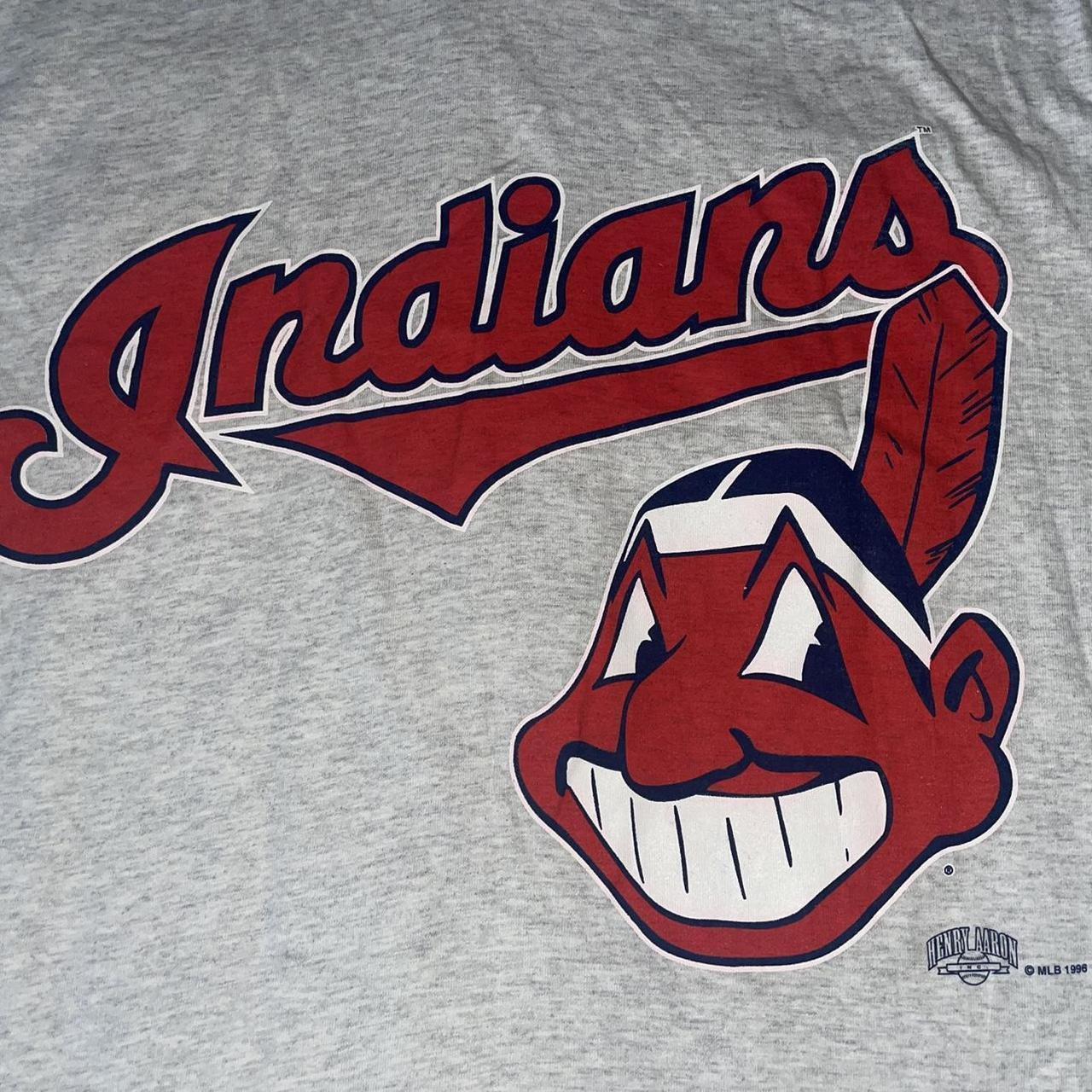 Vintage Cleveland Indians Shirt Mens L Deadstock MLB India