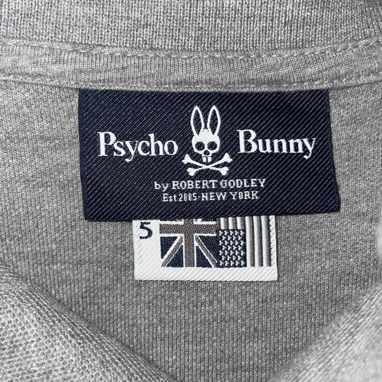 Psycho Bunny Men's Grey T-shirt (3)