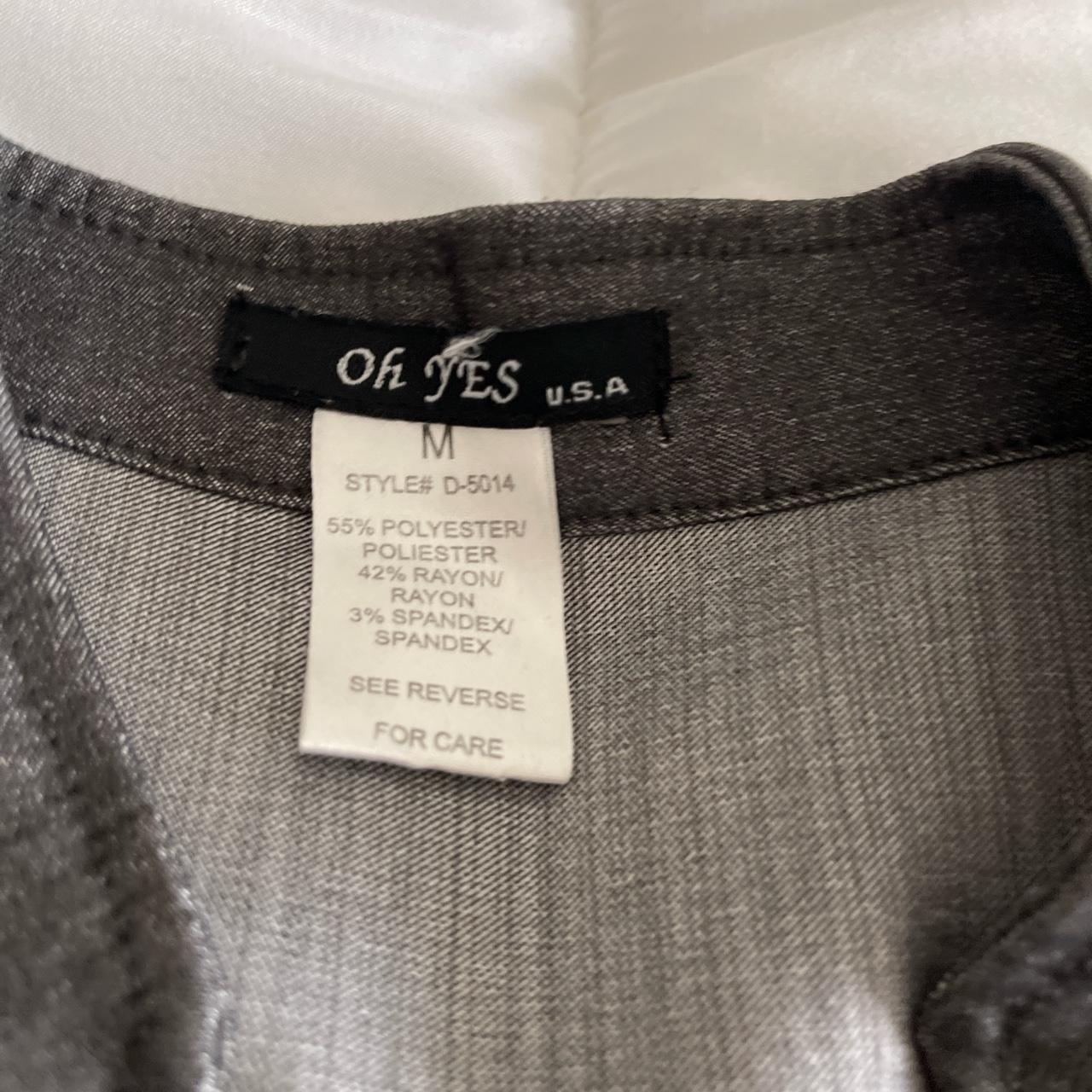 Oh yes brand button vest - Depop