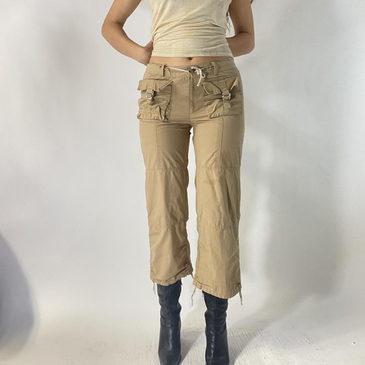 Dockers Women's Tan and Brown Trousers (2)