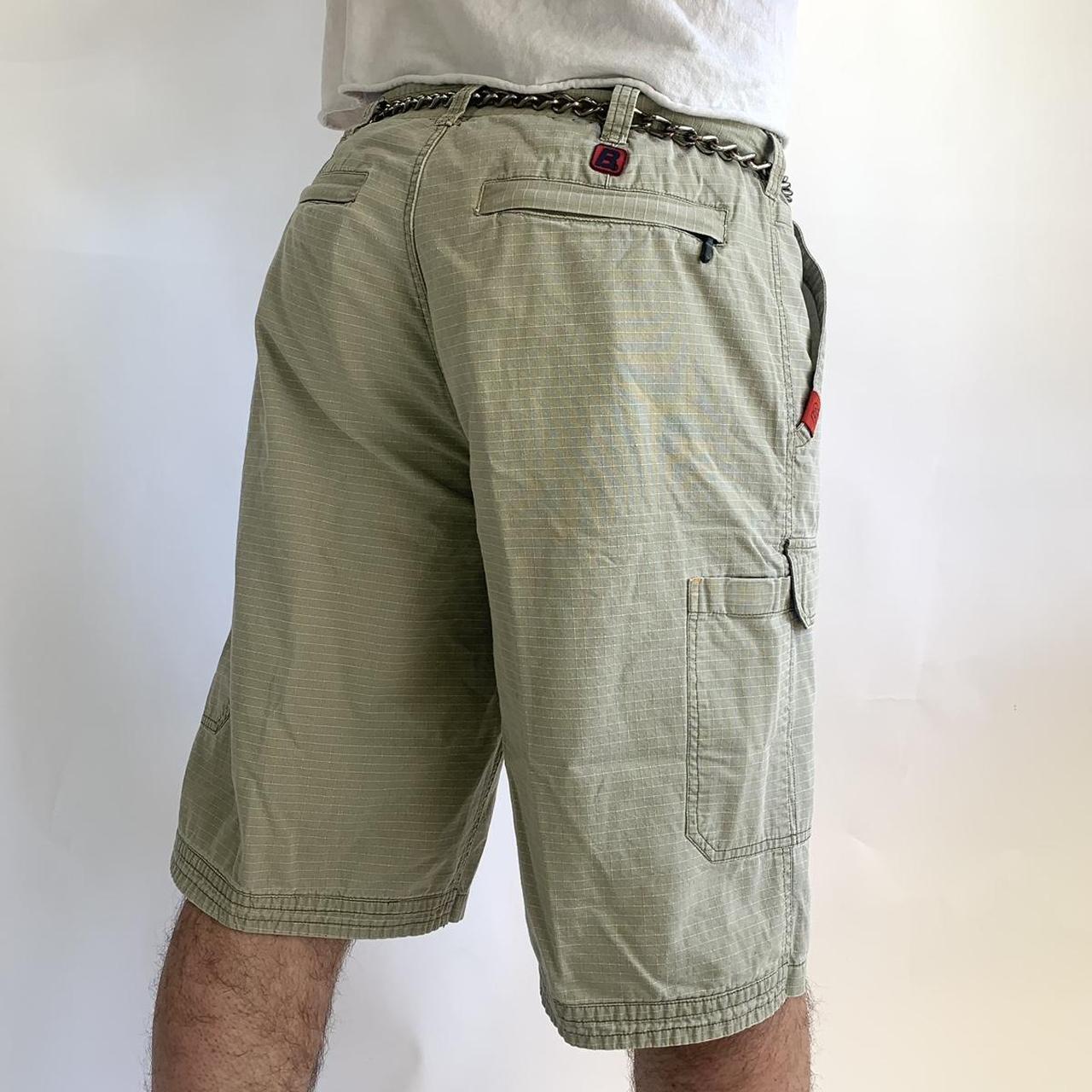 Bugle Boy Men's Khaki Shorts Depop