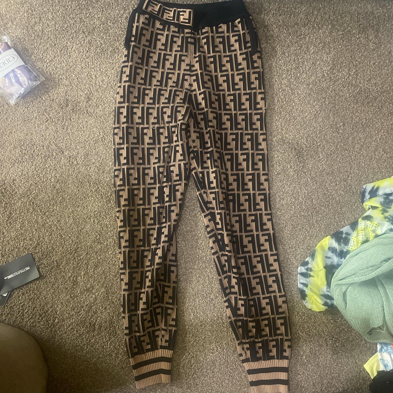 Fendi joggers bought off here Worn once - Depop