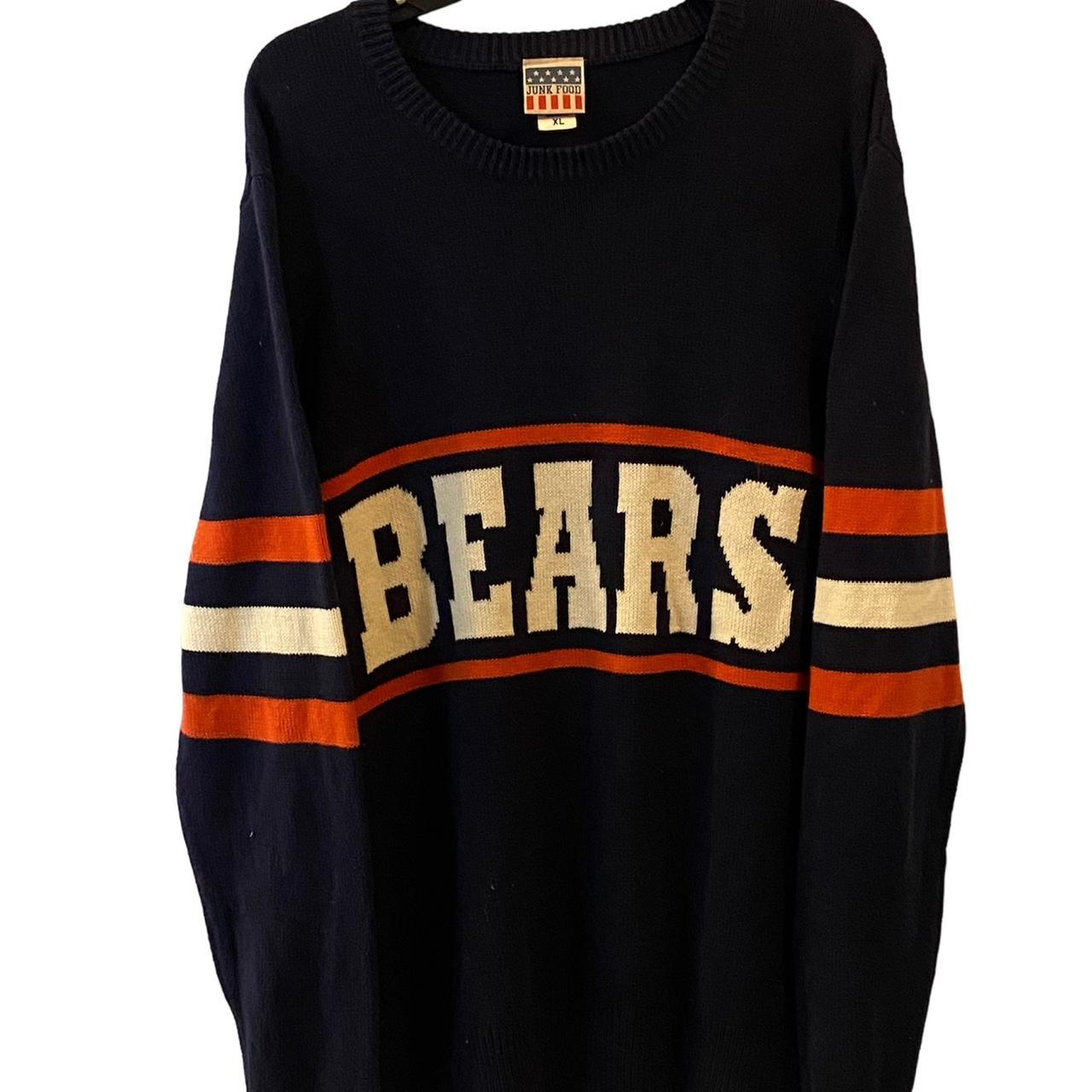 Mike Ditka Sweater  Blue Bears Swearter - Jackets Junction