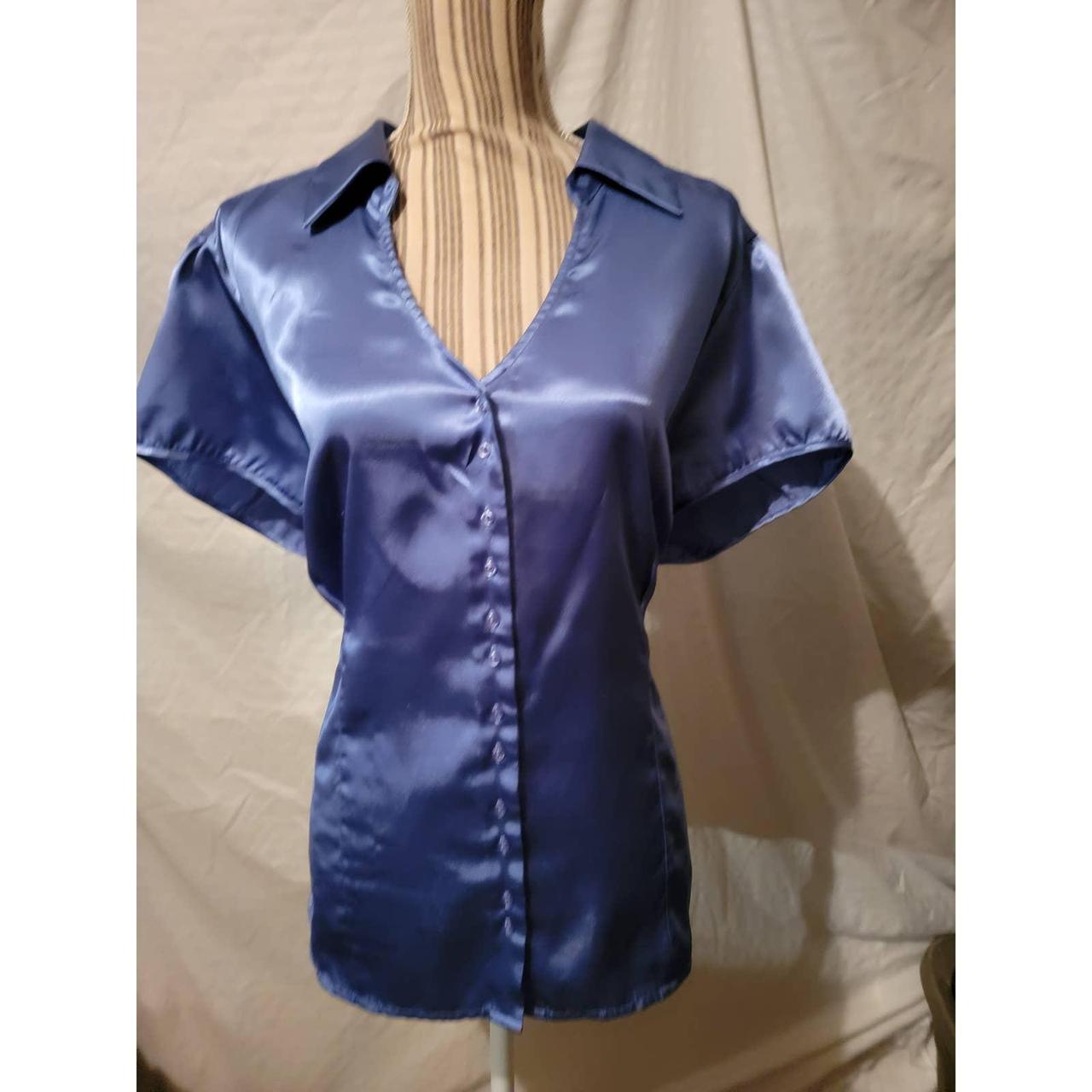 Lane Bryant Blouse 18 20 Beautiful Periwinkle Depop