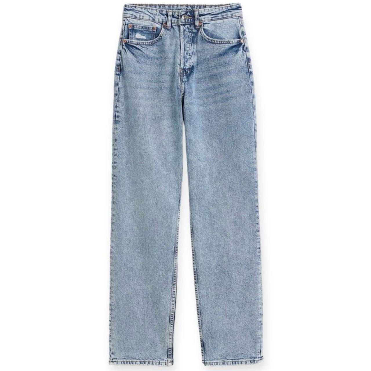 NWT H&M 90s High Waist Straight Leg Depop