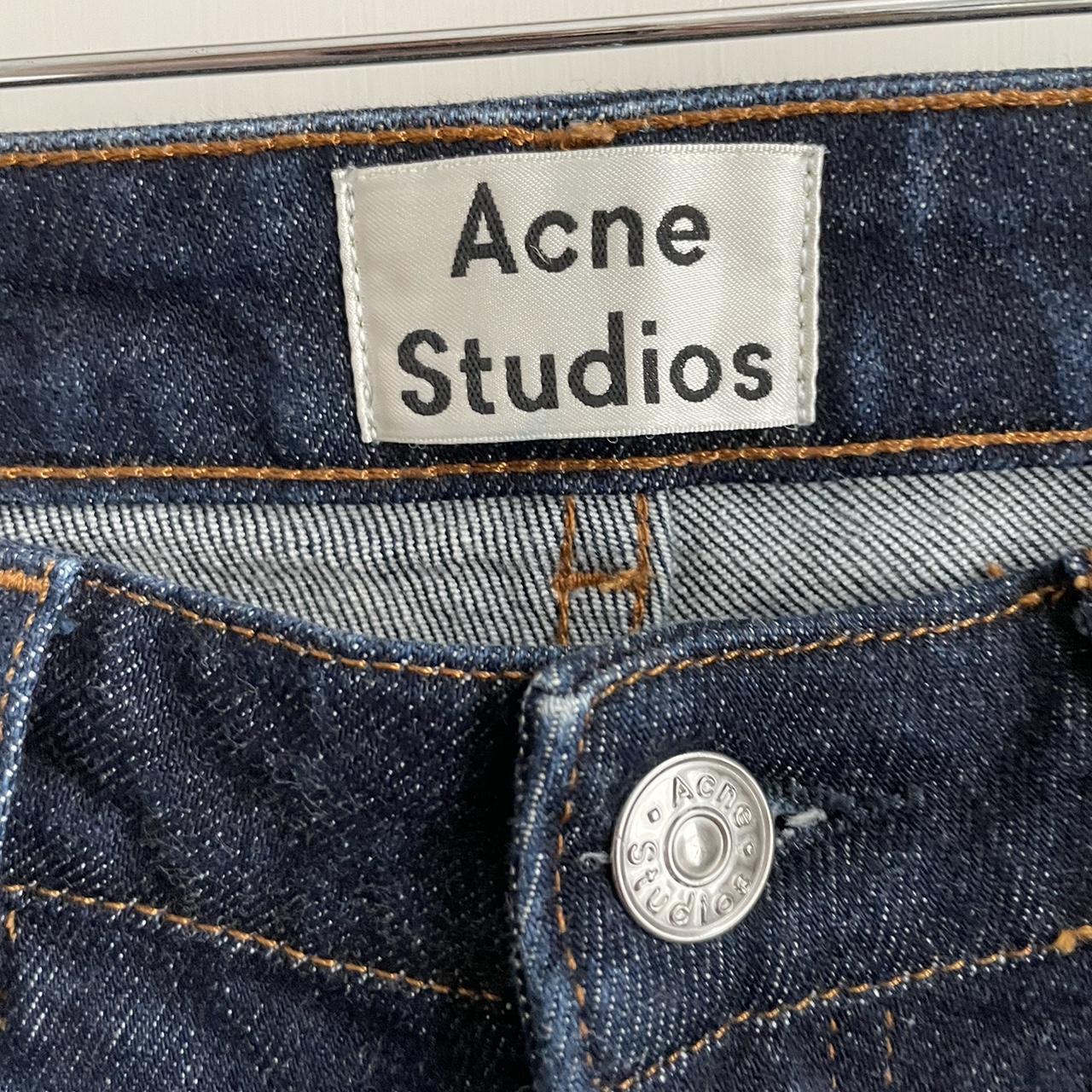 ACNE STUDIOS アクネストゥディオズ ROW STR RAW テーパードデニム