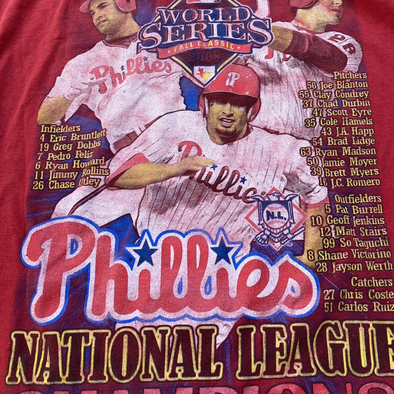 2008 Phillies Word Series Graphic Shirt , includes