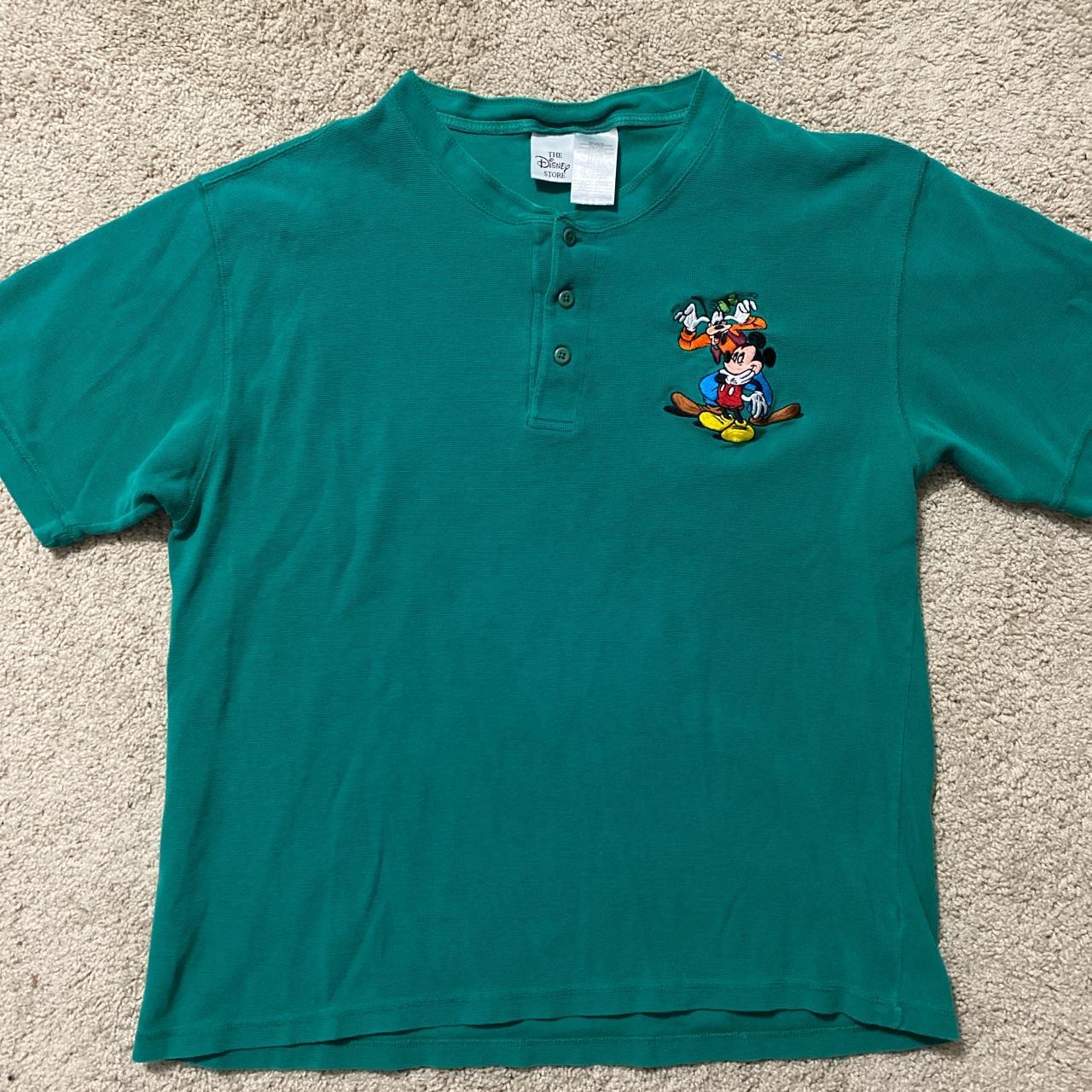 Vintage 90s Disney Mickey Mouse & Goody Shirt - Depop