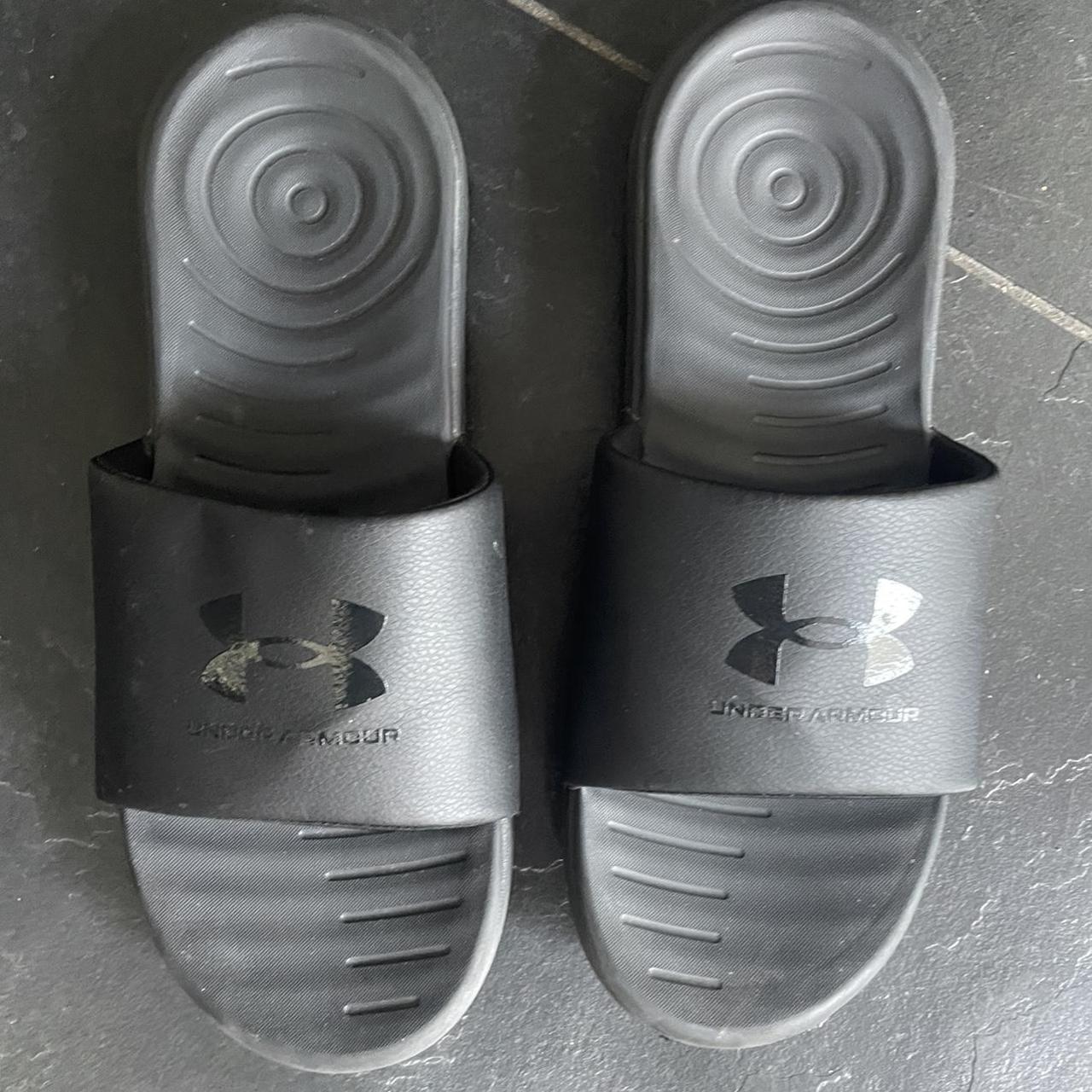 Under armour sliders Uk 11 Great condition Taking... - Depop