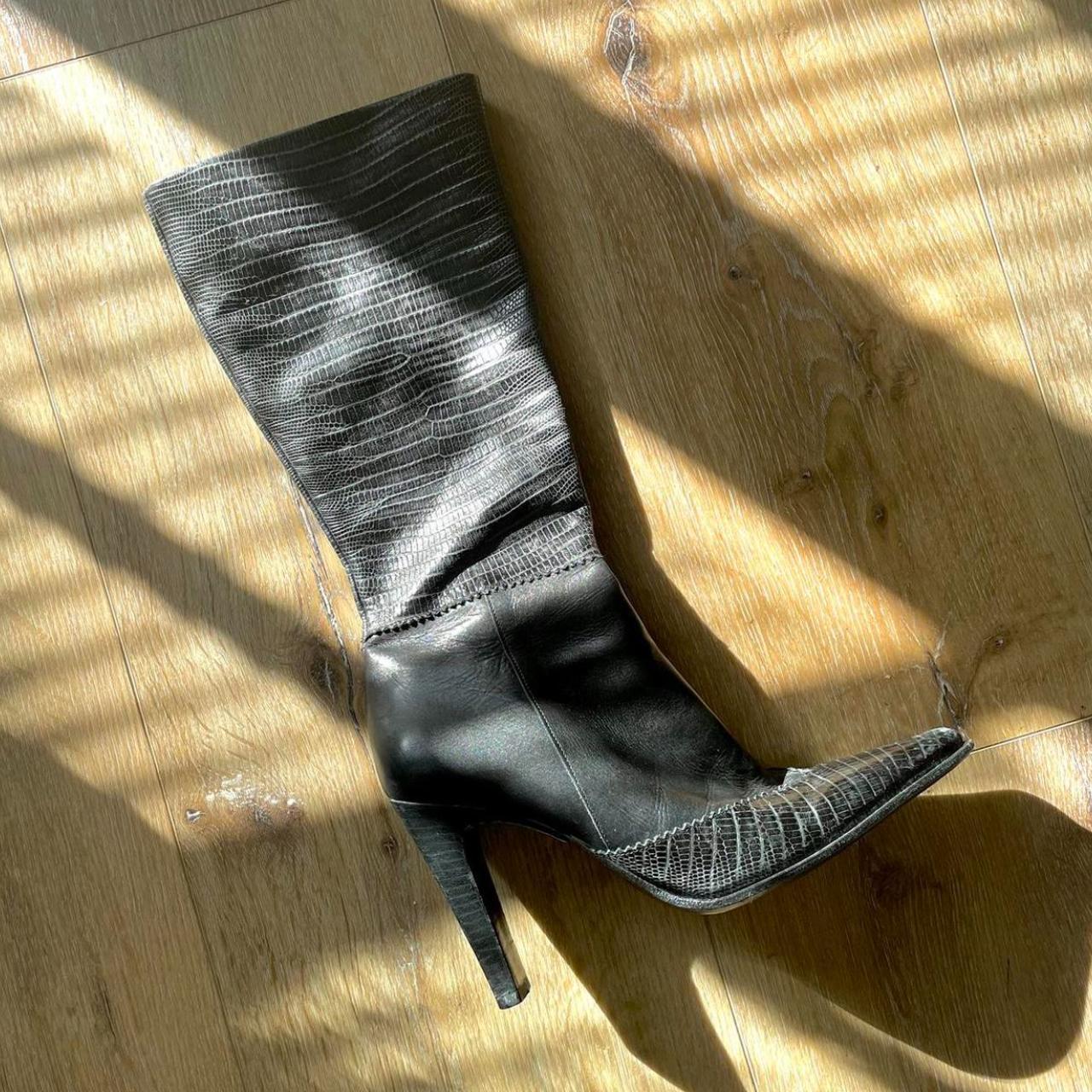 earth vintage leather ankle boots jordan