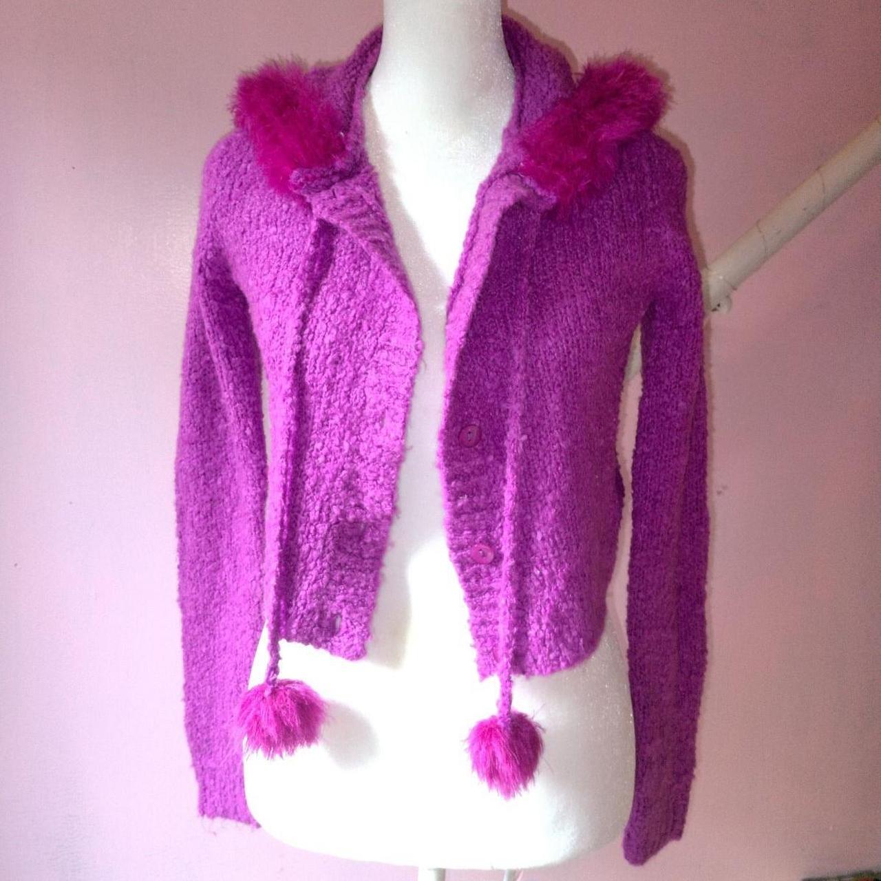 Purple unif fuku cardigan! on sale size small