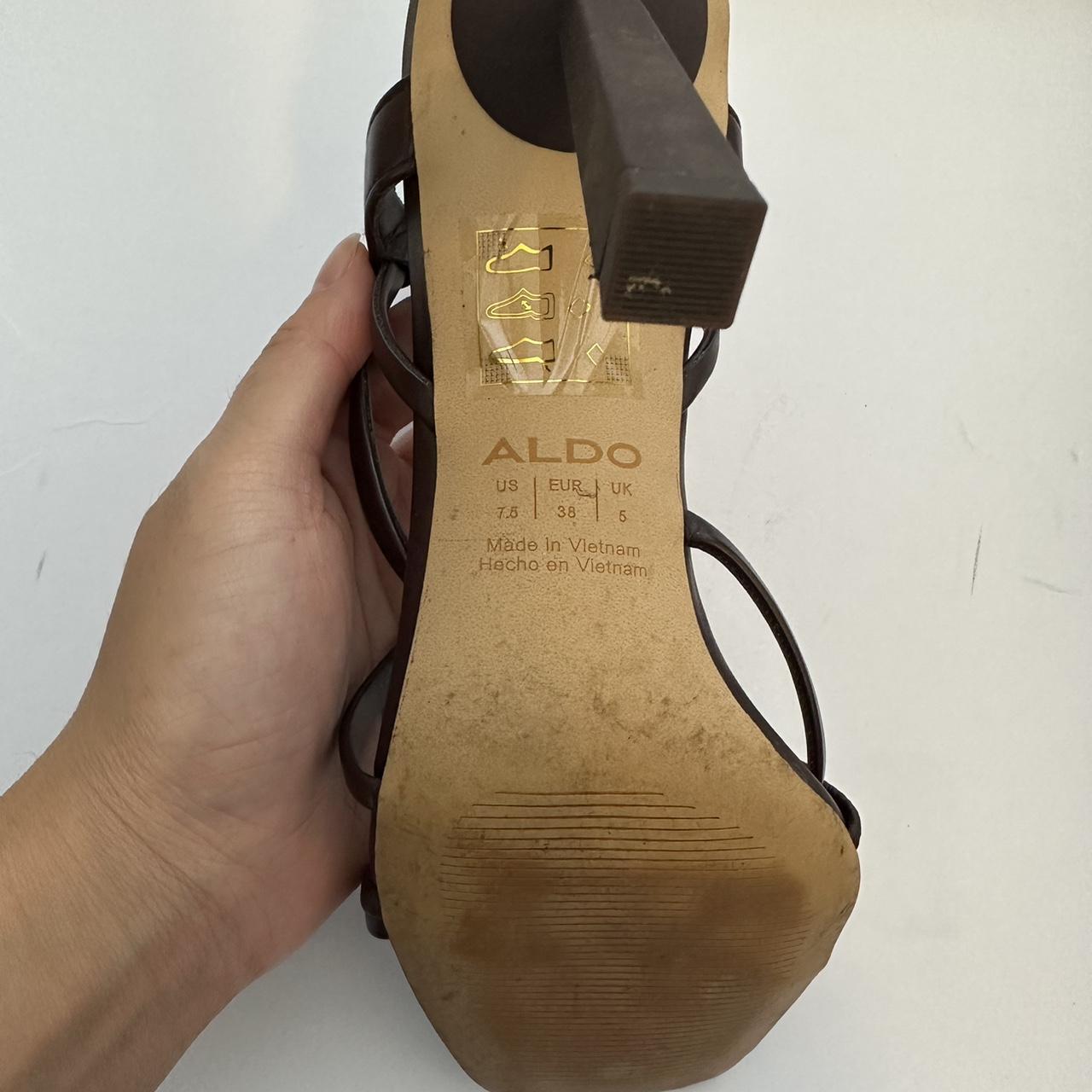 ALDO Women's Burgundy and Brown Footwear (5)