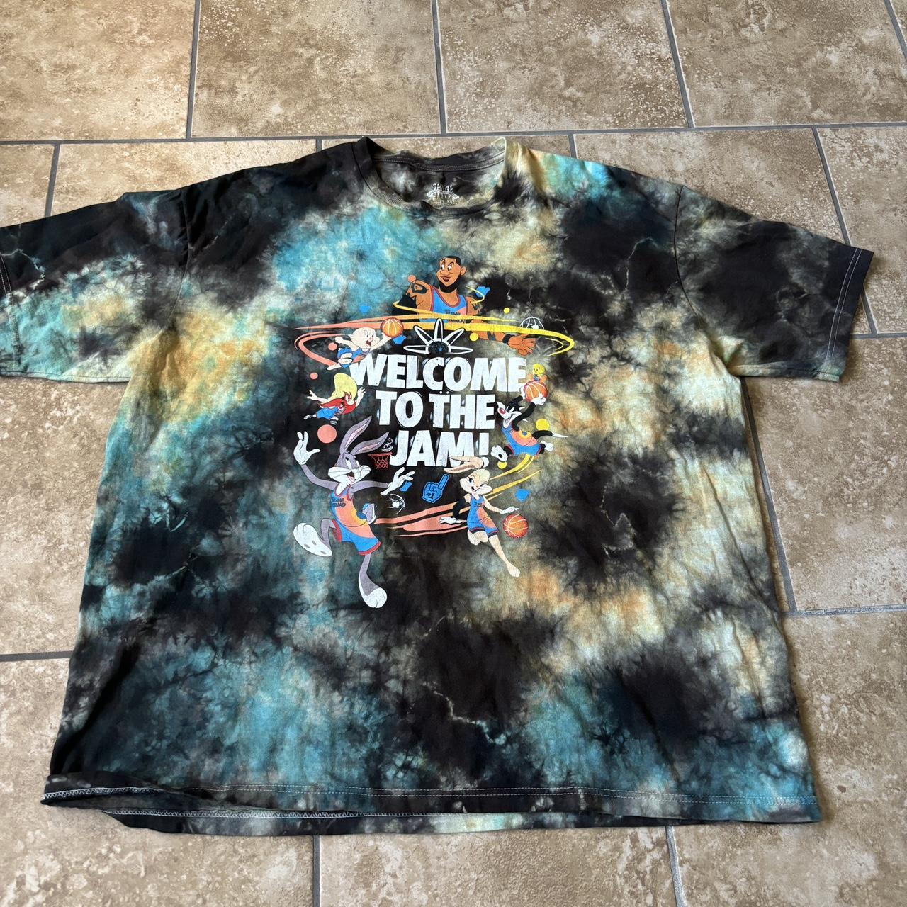 looney tunes tie dye shirt