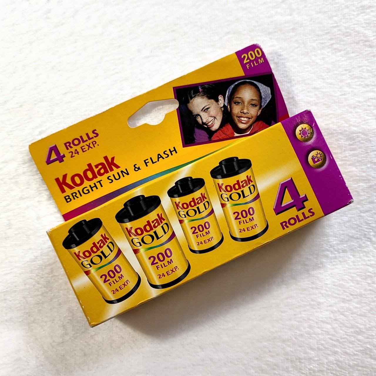 Four pack of expired Kodak 200 film. This package is... Depop