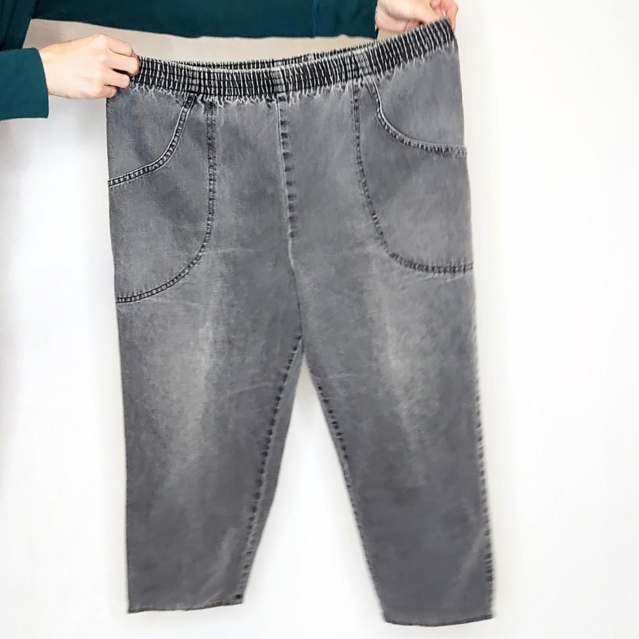 Sag Harbor Women's Grey Jeans (2)