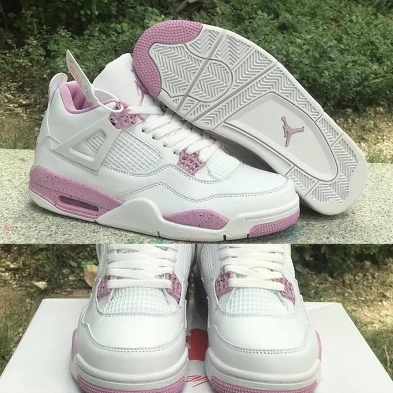 Air Jordan 4 Retro Pnk -... - Depop